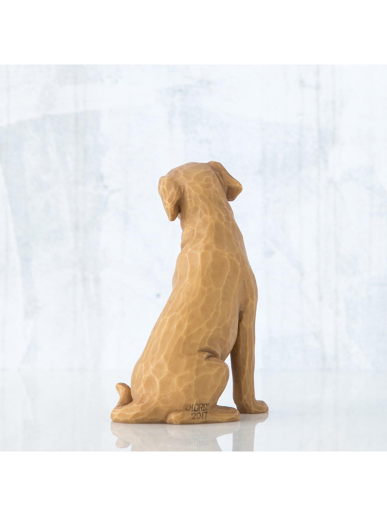 Image 3 of 3 of Willow Tree Love My Dog (Light) Figurine
