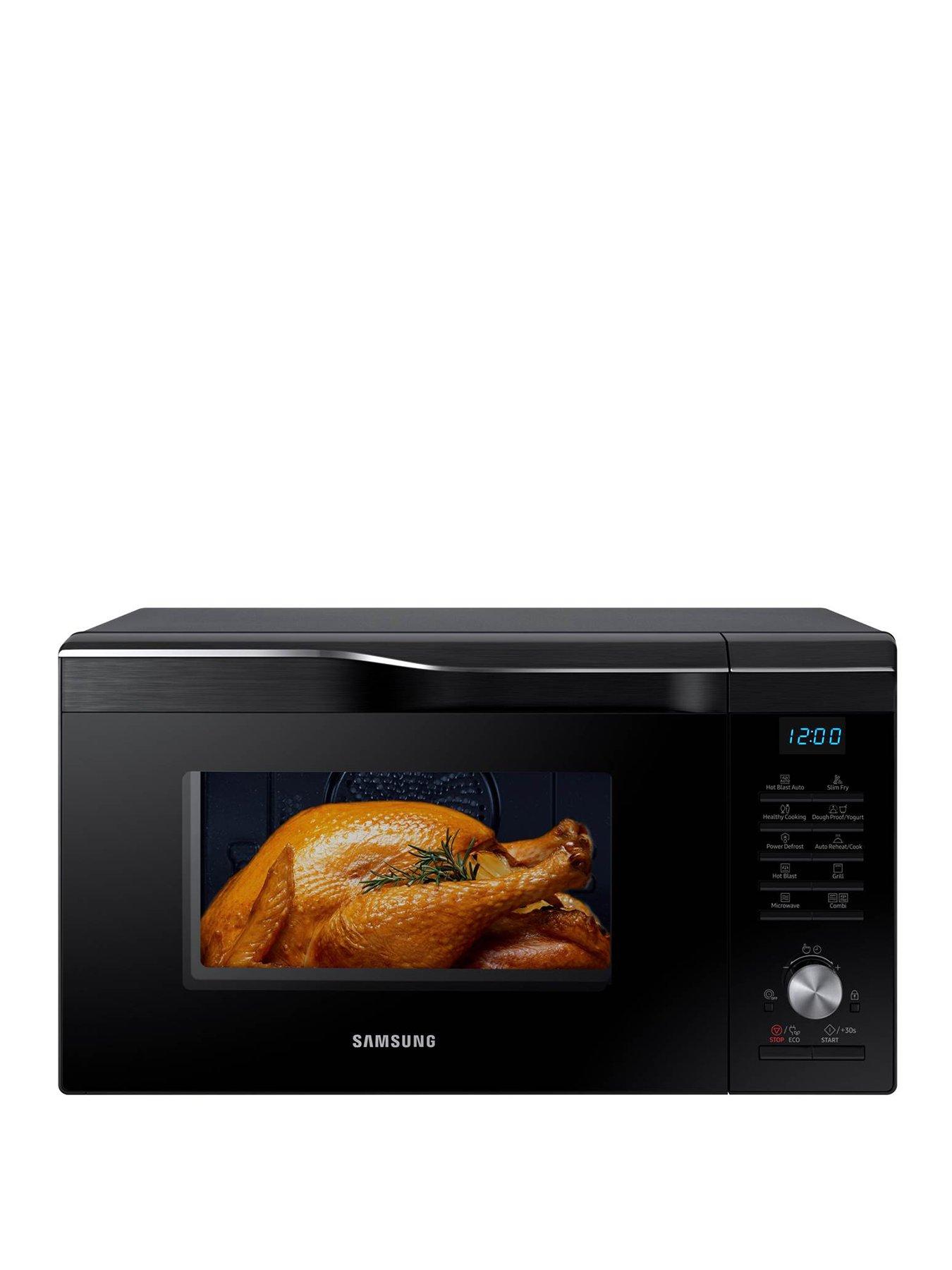 Image 1 of 7 of Samsung Easy View&trade; MC28M6055CK/EU&nbsp;28-Litre Combination Microwave Oven with HotBlast&trade; Technology&nbsp;- Black