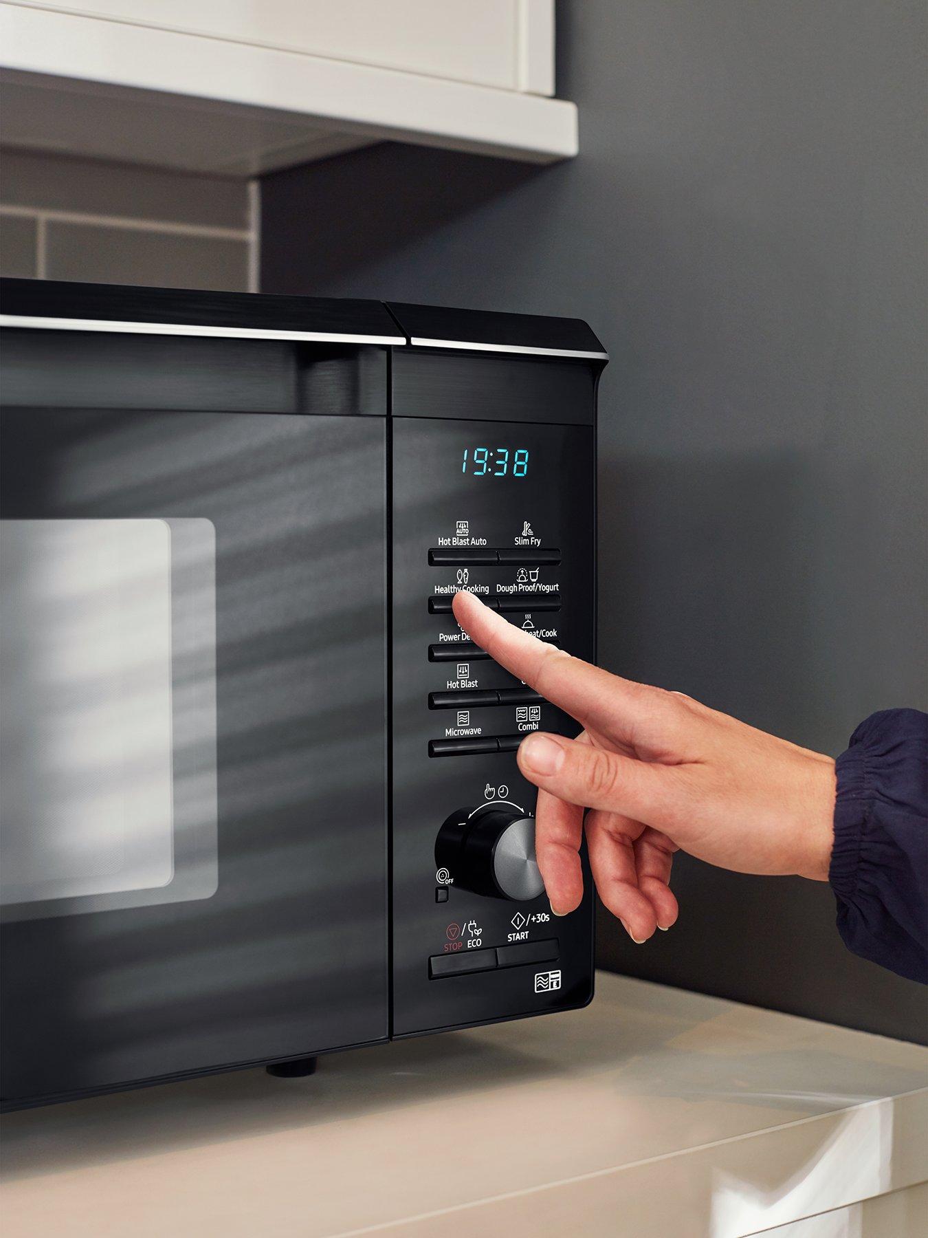 Image 4 of 7 of Samsung Easy View&trade; MC28M6055CK/EU&nbsp;28-Litre Combination Microwave Oven with HotBlast&trade; Technology&nbsp;- Black