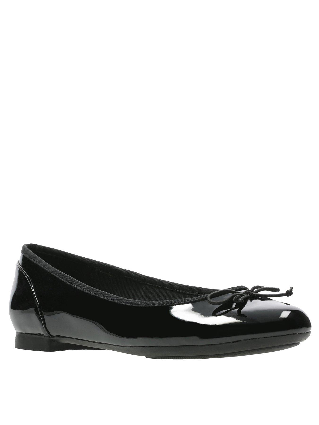 Clarks Couture Bloom Ballerina Black Patent Very Ireland