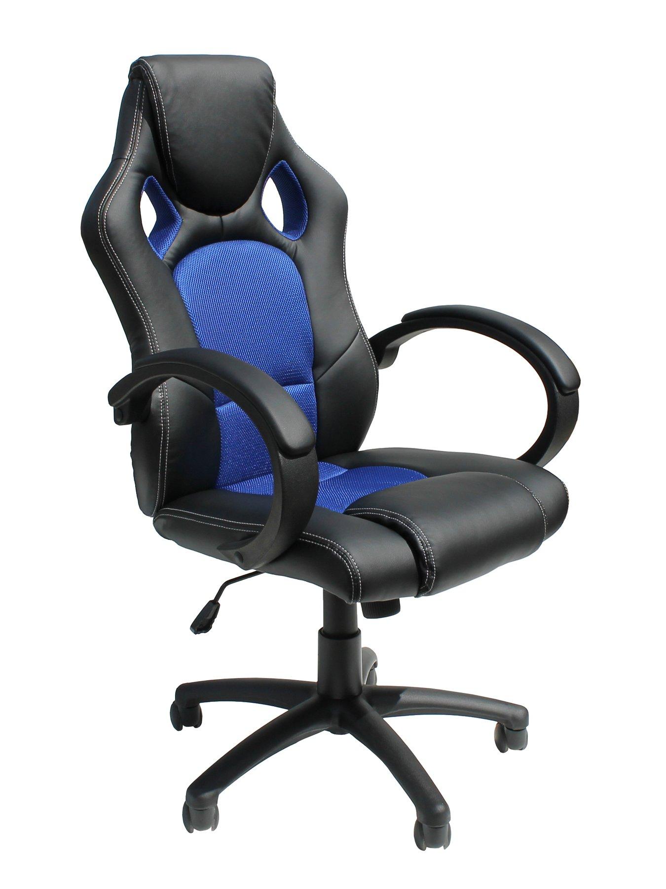 Image 2 of 3 of Alphason Jensen Office Chair - Black/Blue