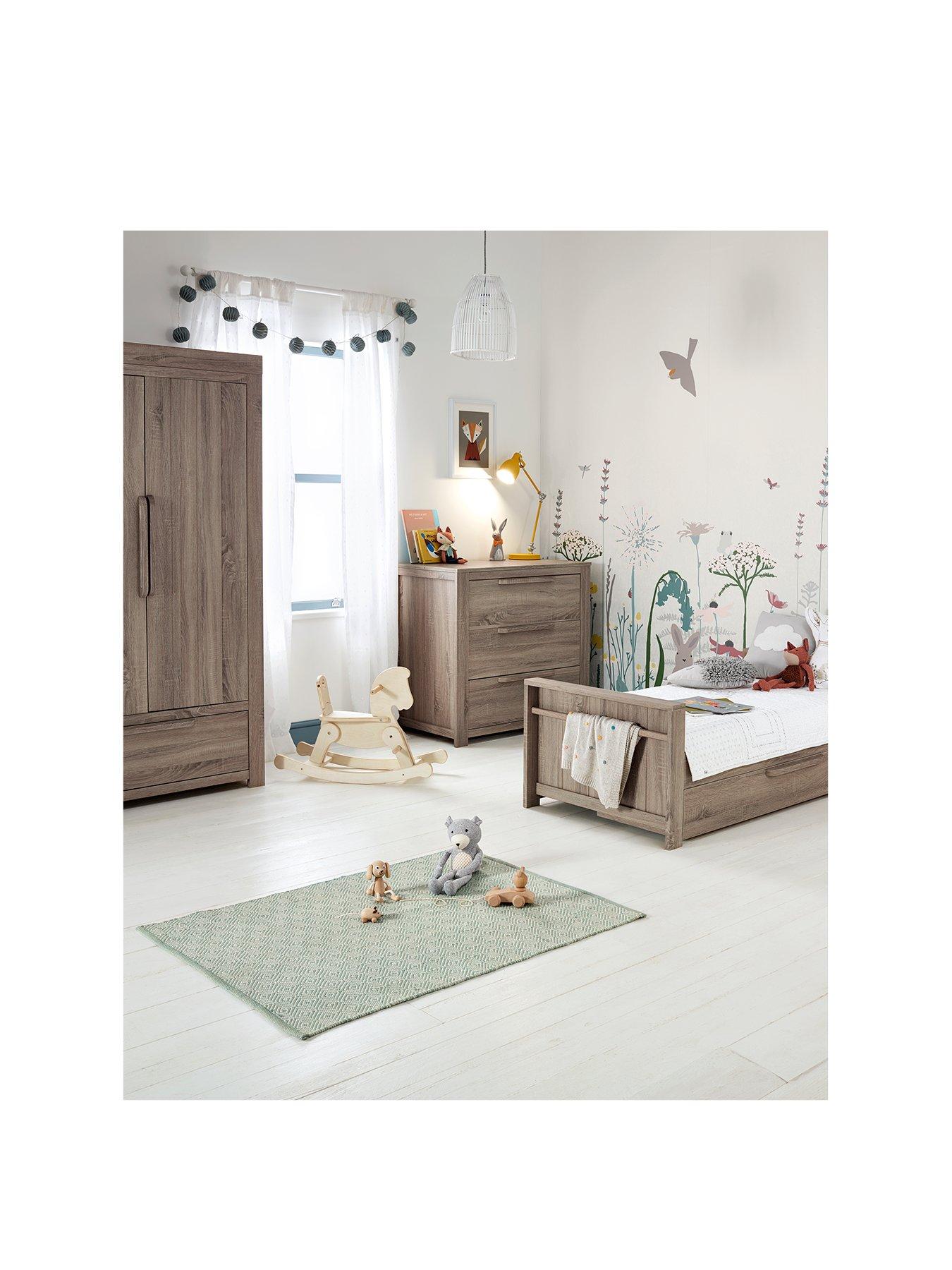 Mamas Papas Franklin Cot Bed, Dresser Changer and Wardrobe - Main Image