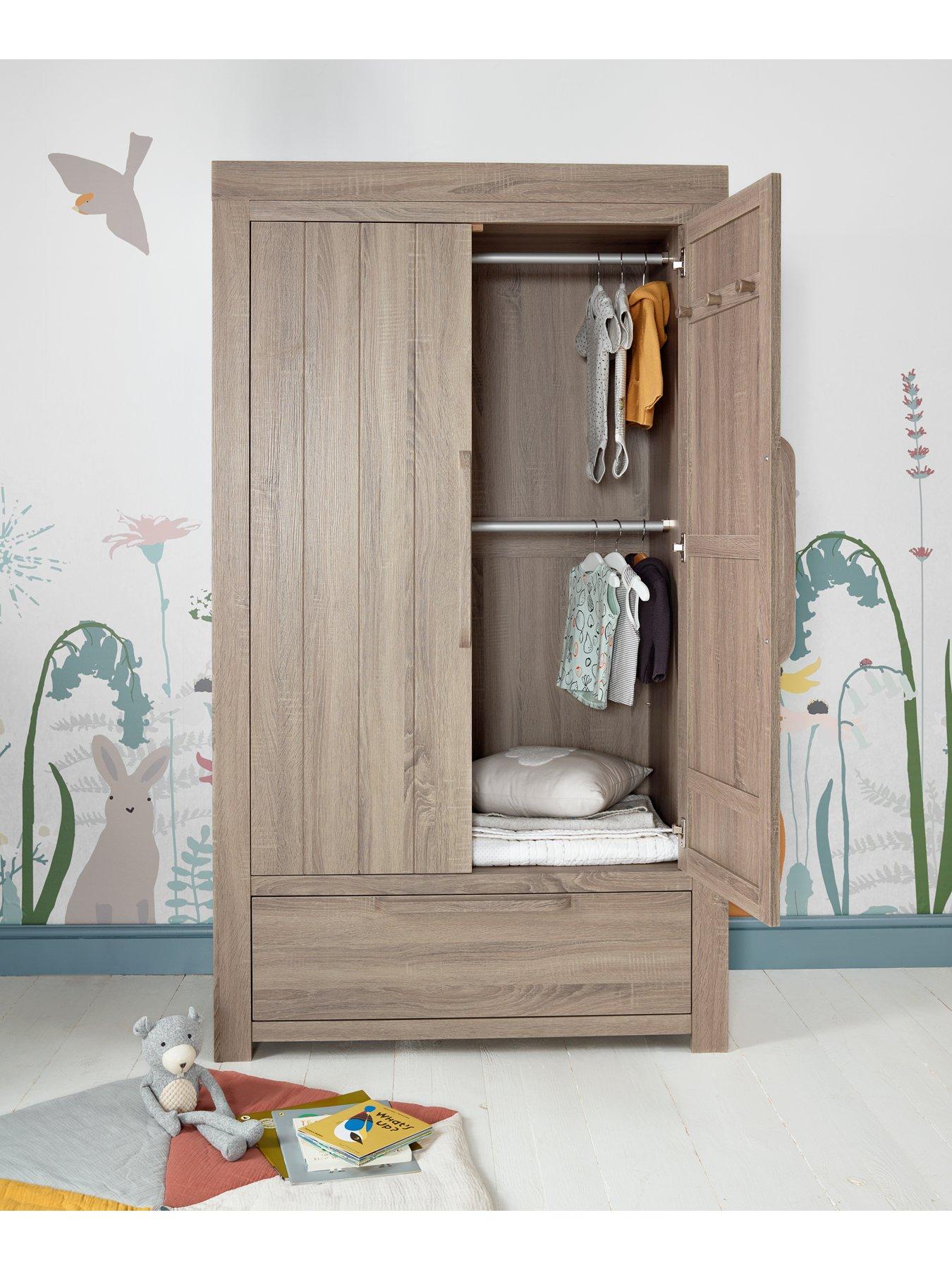 Image 5 of 7 of Mamas & Papas Franklin Cot Bed, Dresser Changer and Wardrobe