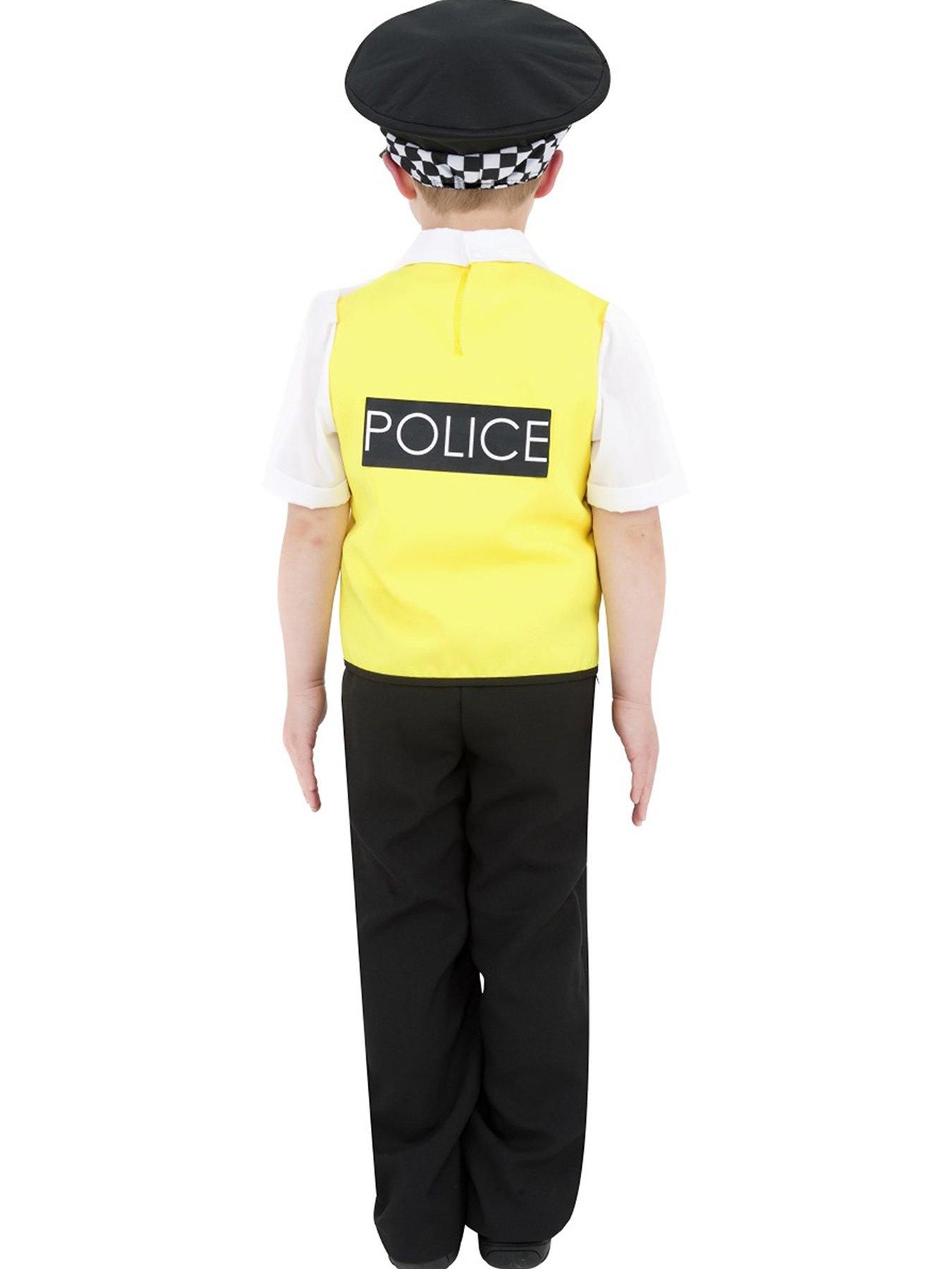 Image 2 of 3 of Children's Police Officer Costume with Hat &amp; Radio