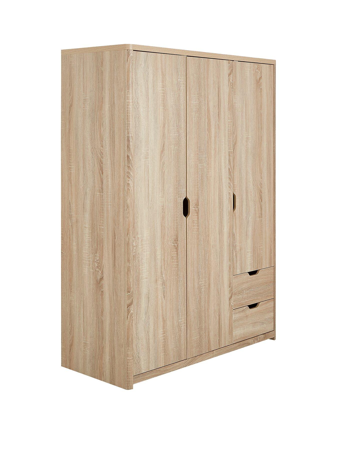 very-home-aspen-3-door-2-drawer-wardrobeback