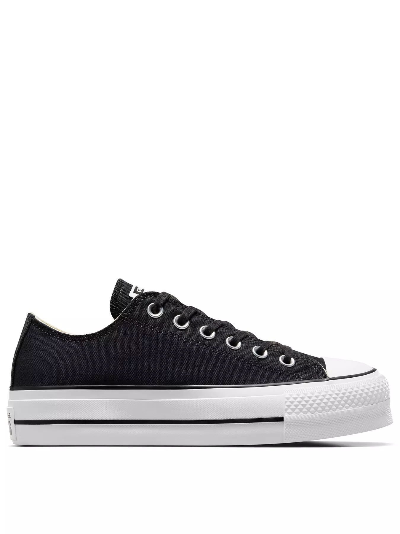 converse ox perforated trainers