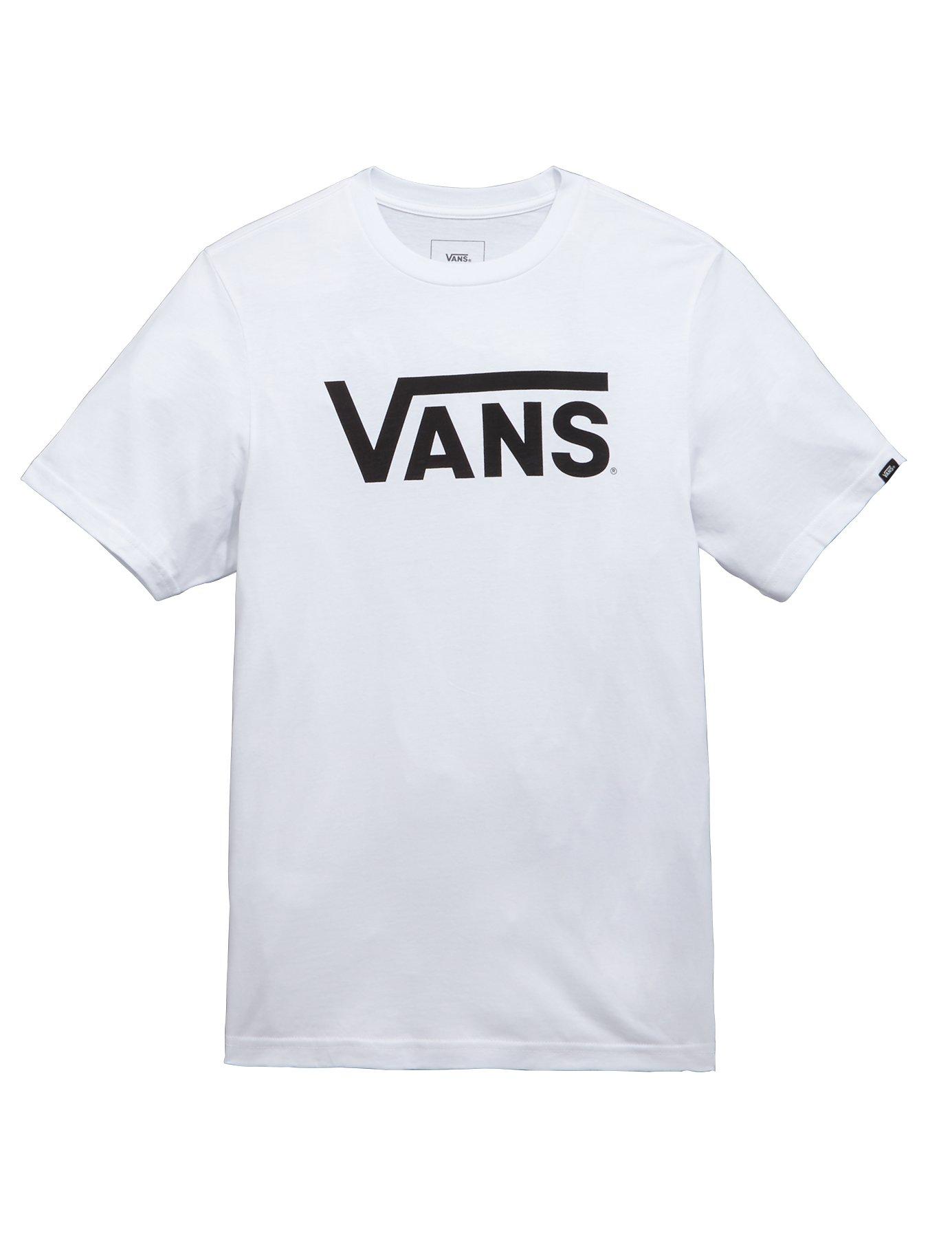 Vans Boys Classic Tee White Very Ireland
