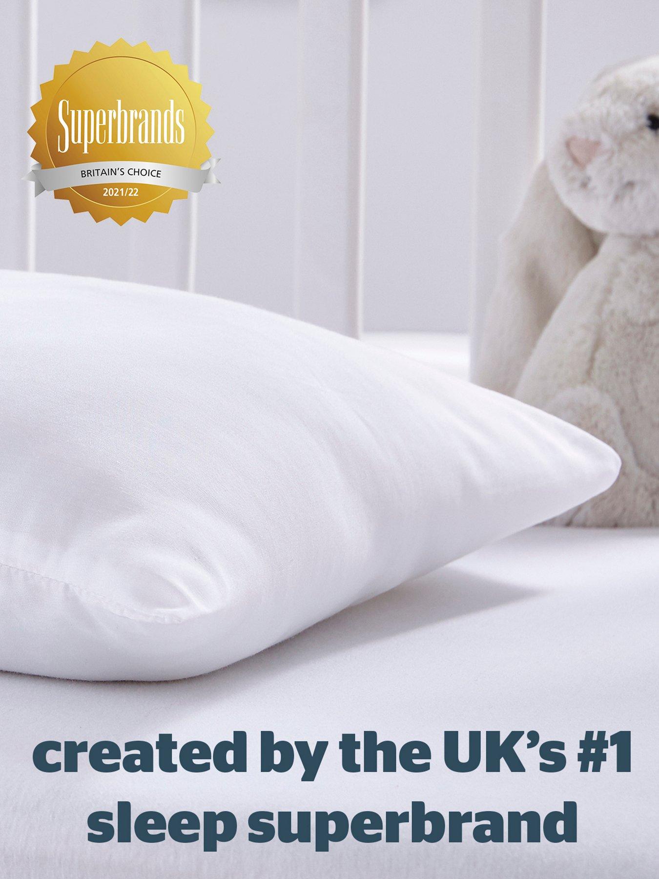 Silent night cot bed clearance duvet and pillow set