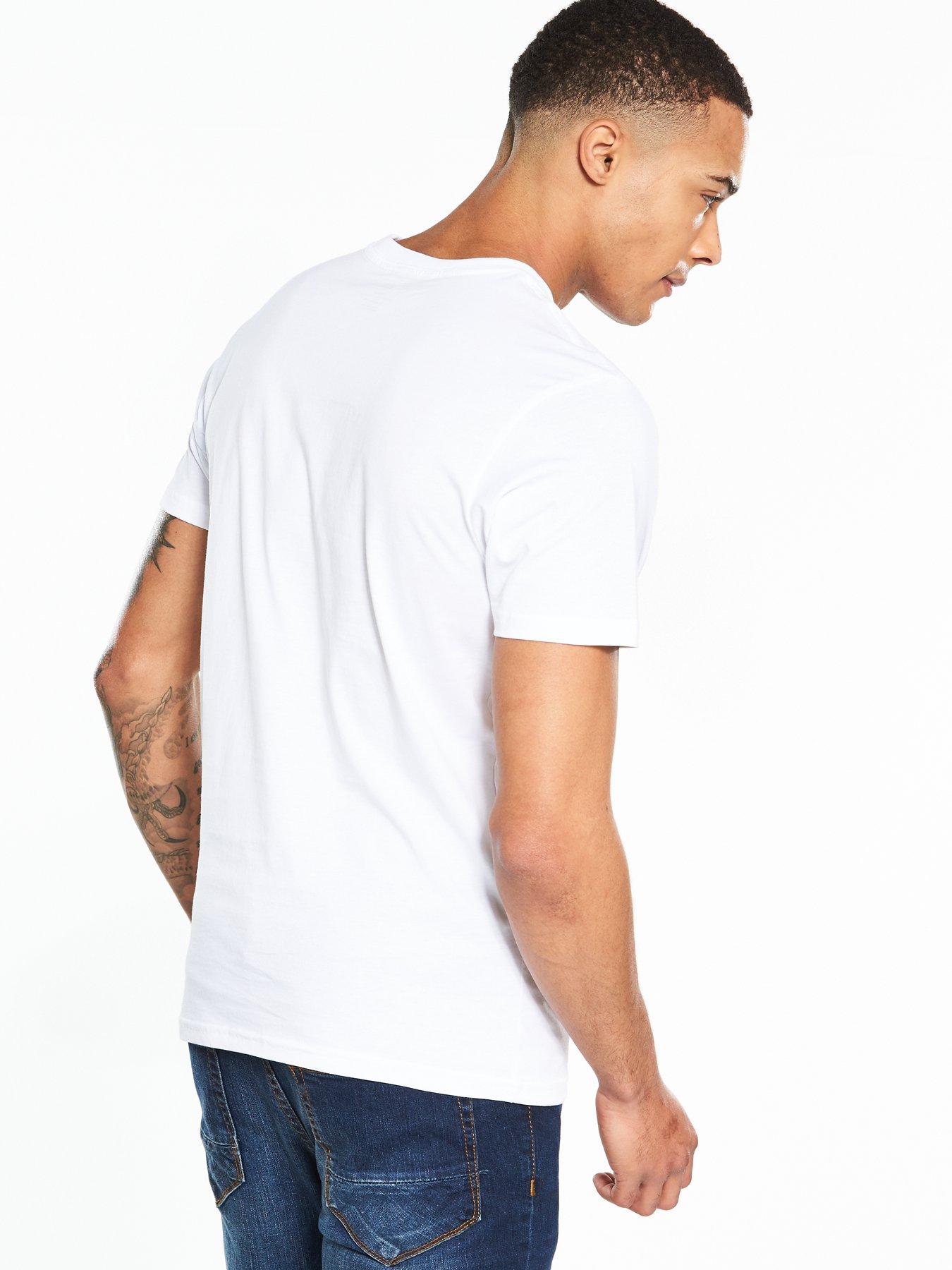 Image 2 of 4 of Vans Men's Classic Logo T-Shirt - White/Black