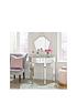 michelle-keegan-home-vegas-half-moon-mirrored-occasional-console-tablefront