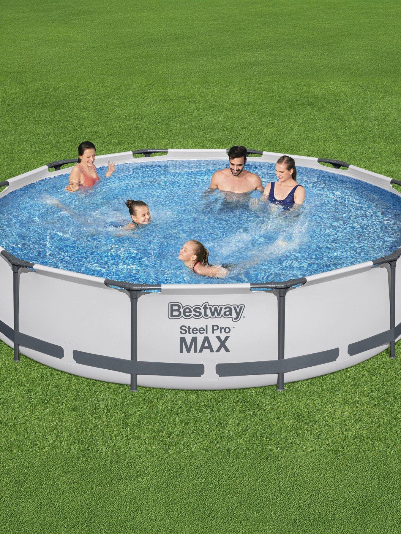 Bestway 12ft Steel Pro MAX Pool with Filter Pump