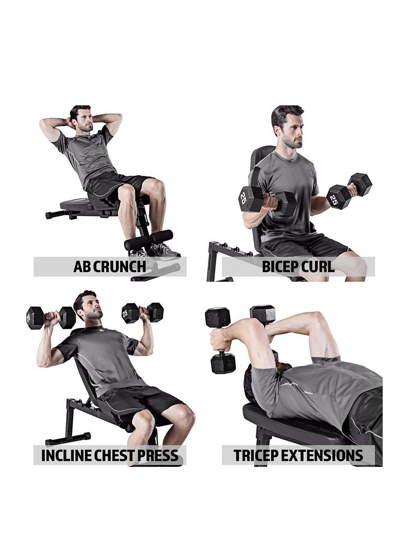 Image 2 of 6 of Marcy Multi-Use Fold Away Dumbbell Bench