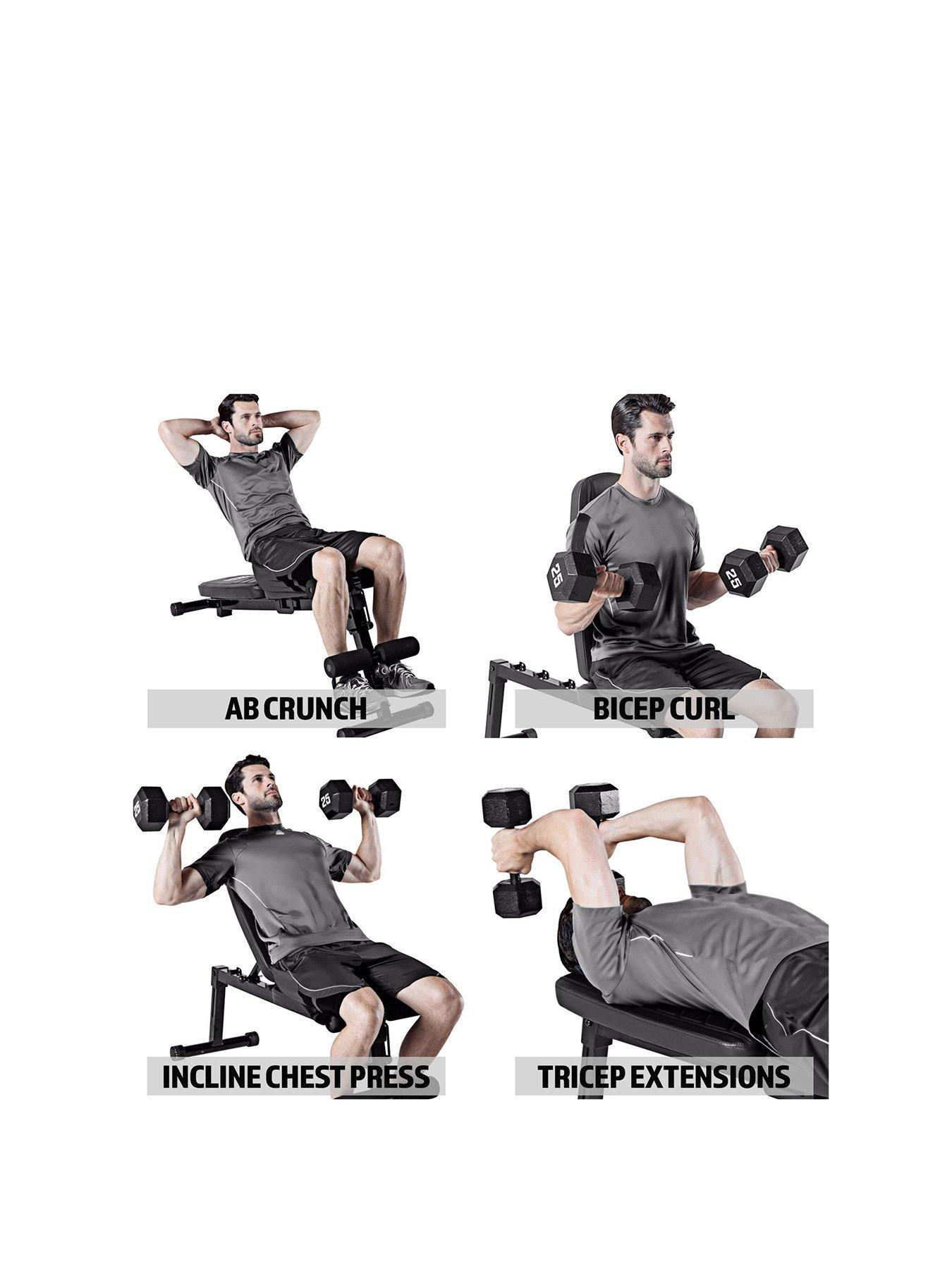 Image 3 of 6 of Marcy Multi-Use Fold Away Dumbbell Bench