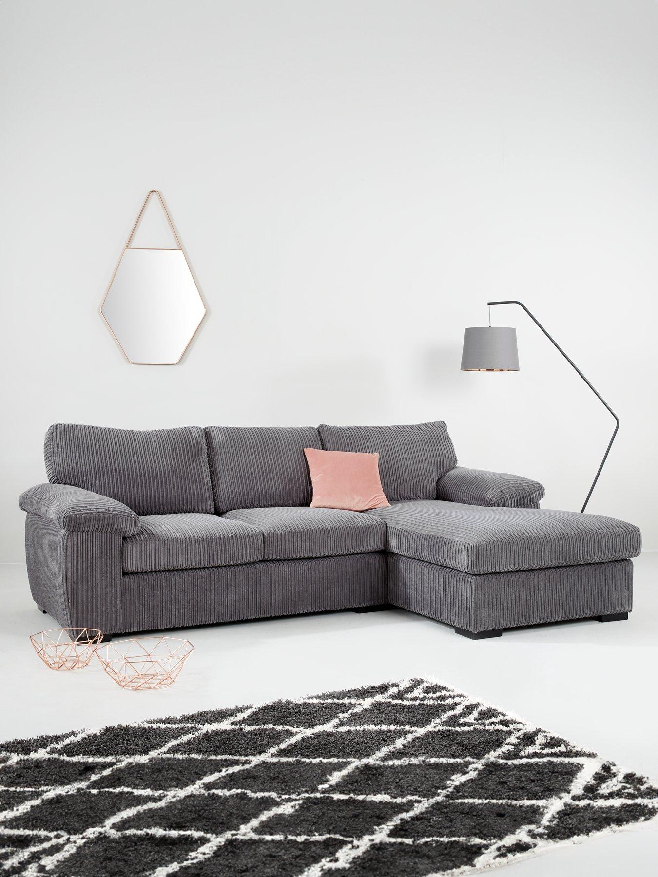 very-home-amalfi-3-seater-right-hand-standard-backnbsp-fabric-corner-chaise-sofanbsp--fscreg-certified