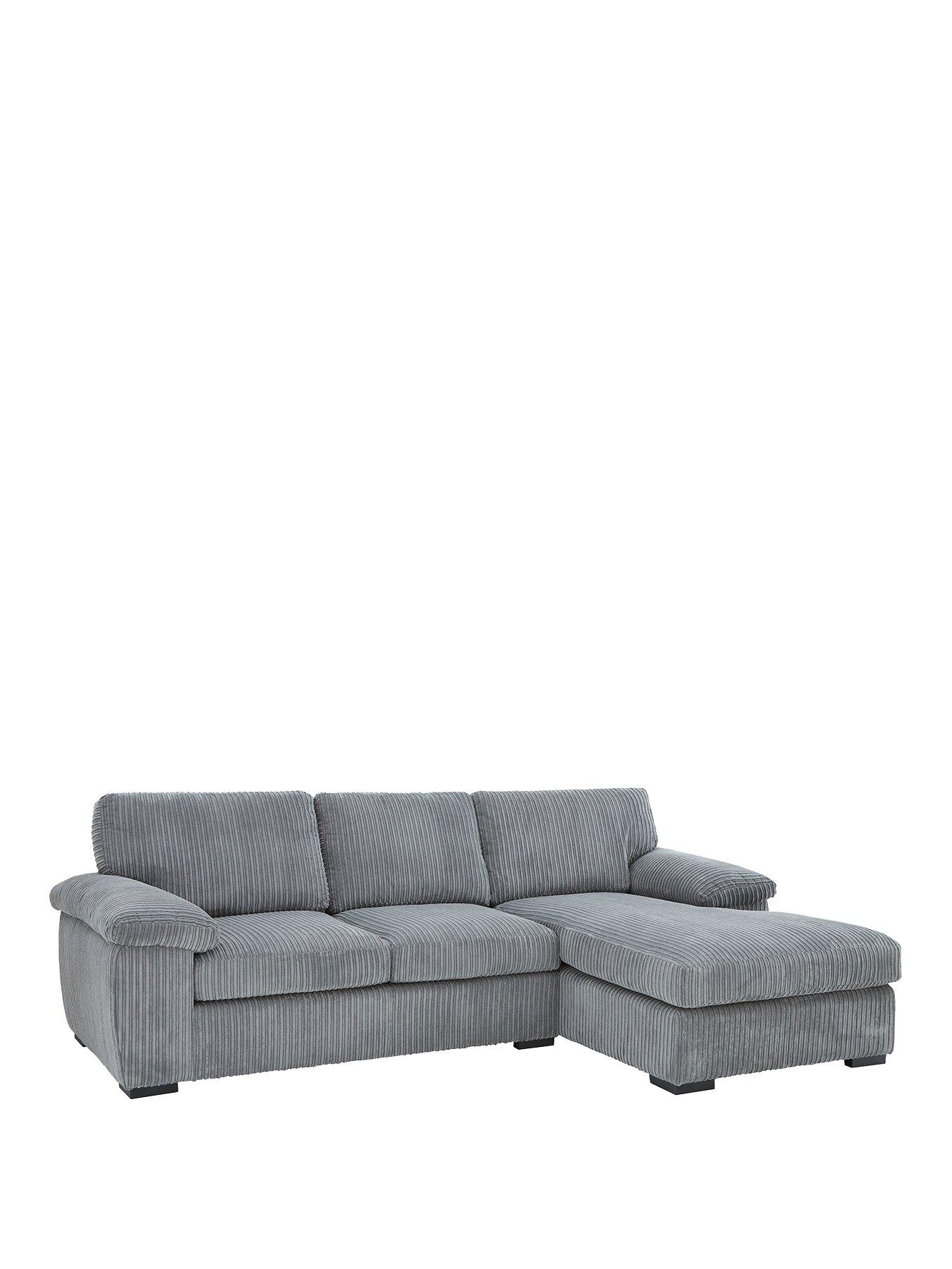 very-home-amalfi-3-seater-right-hand-standard-backnbsp-fabric-corner-chaise-sofanbsp--fscreg-certifiedstillFront