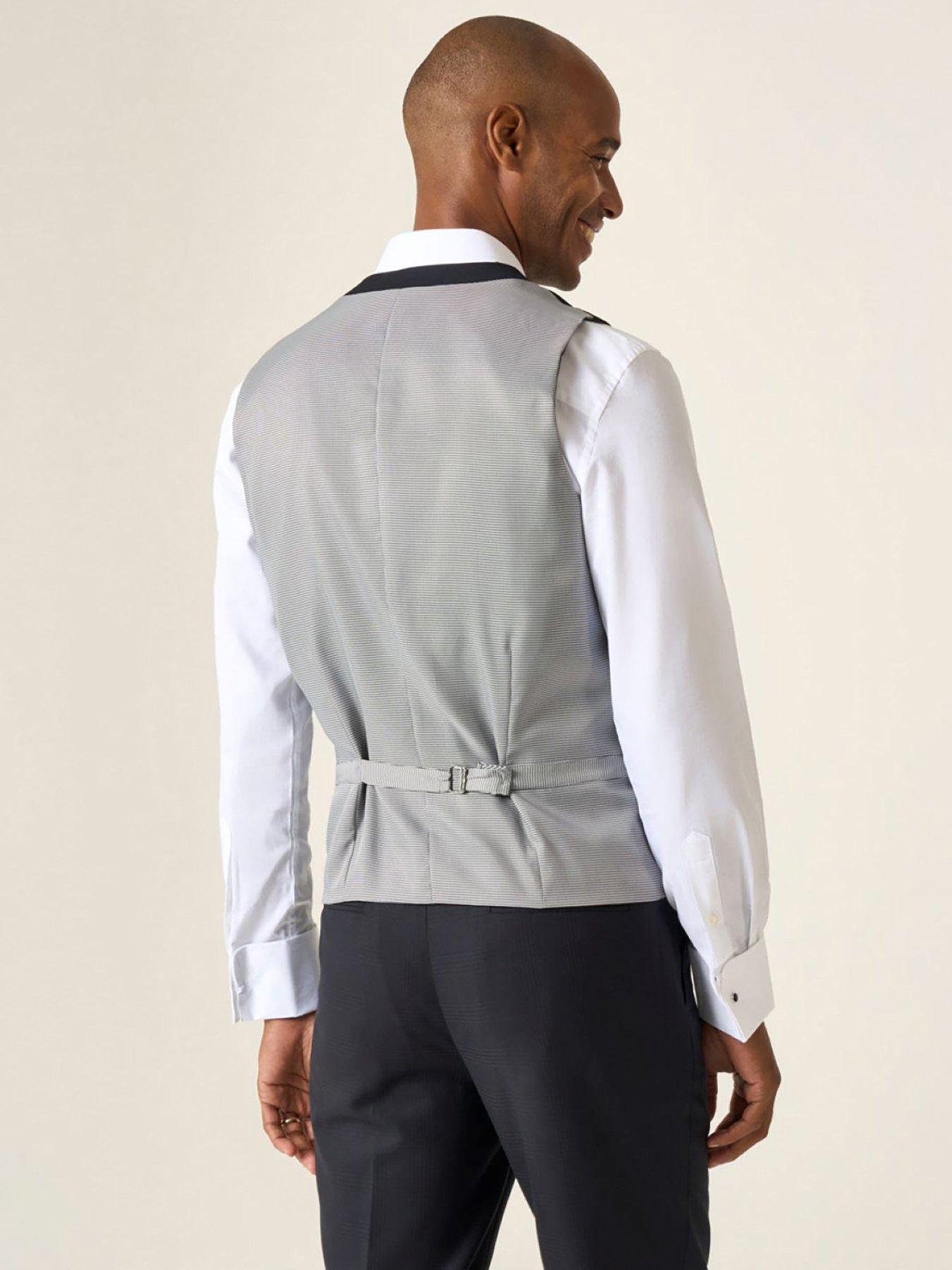 Image 2 of 3 of Skopes Newman Tuxedo Waistcoat - Black