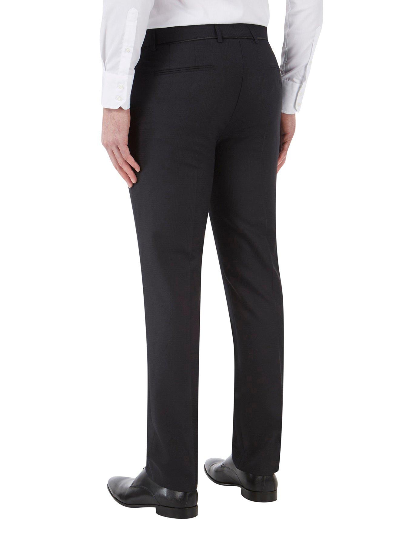 Image 2 of 3 of Skopes Newman Tuxedo Trousers - Black