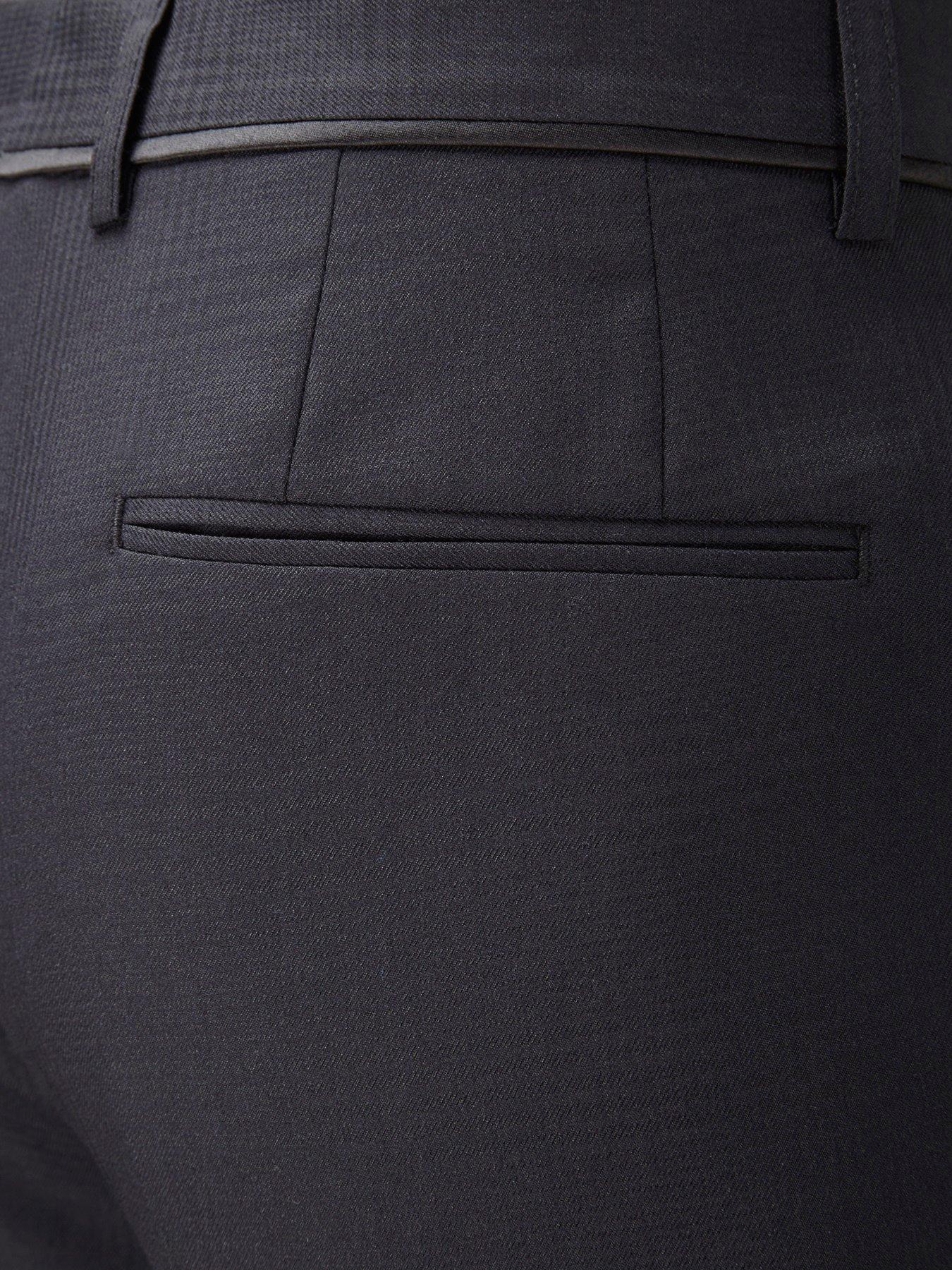 Image 3 of 3 of Skopes Newman Tuxedo Trousers - Black
