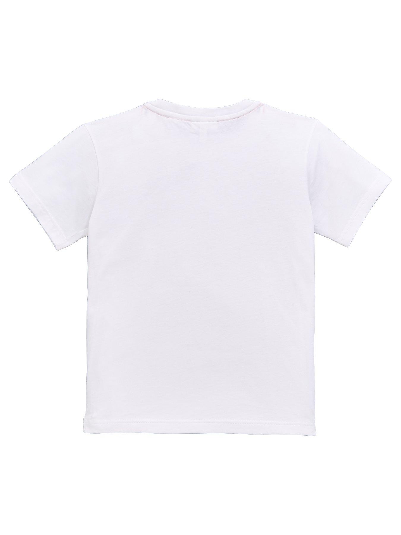 Image 2 of 3 of Lacoste Boys Classic Short Sleeve T-Shirt - White