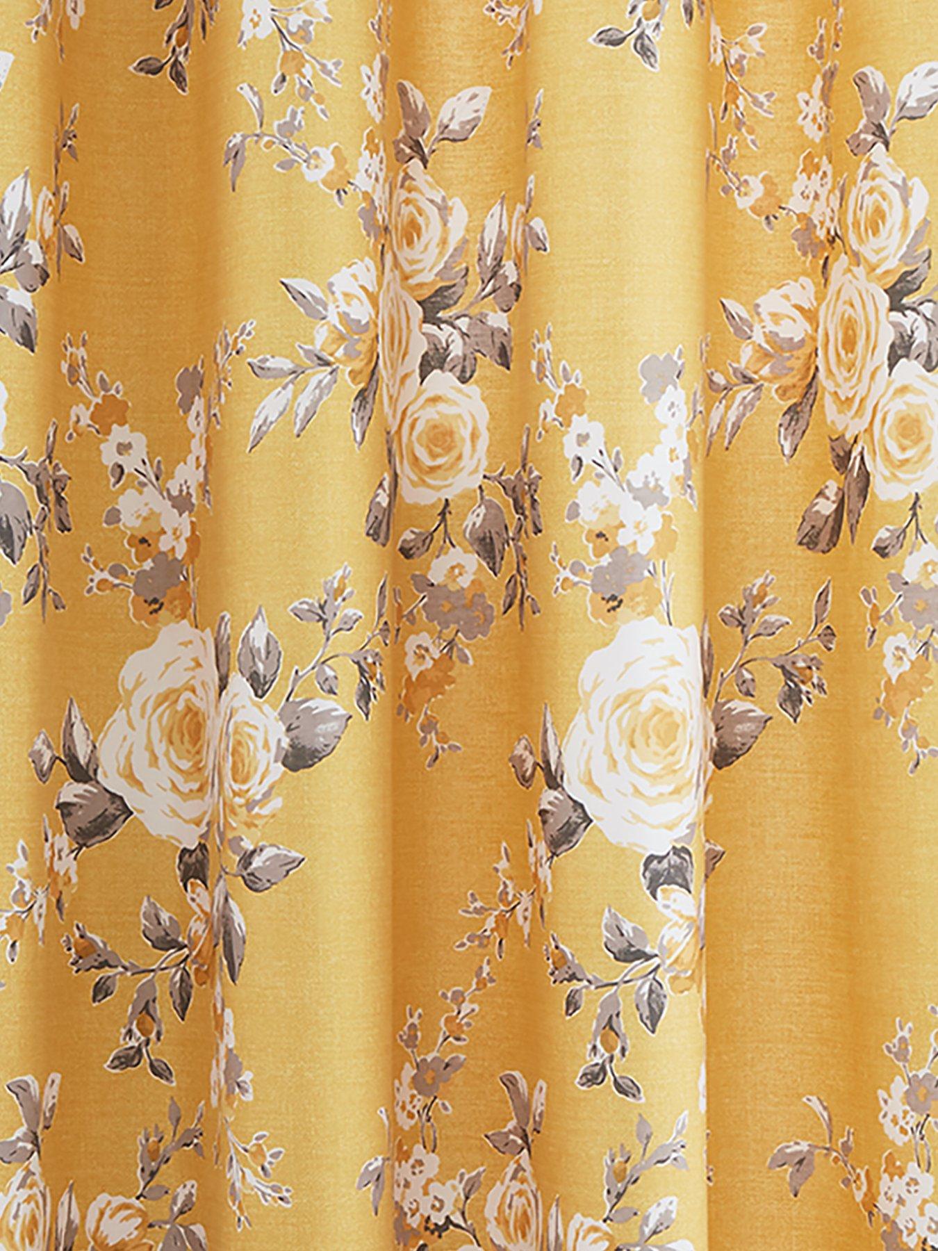 Image 2 of 3 of Catherine Lansfield Canterbury Lined Eyelet Curtains