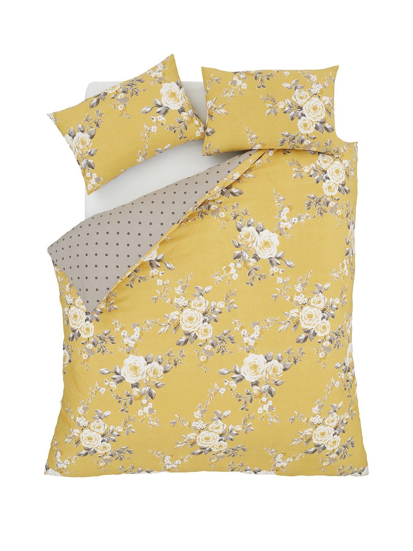 catherine-lansfield-pcanterbury-floral-easy-care-duvet-cover-set-ochrepstillFront