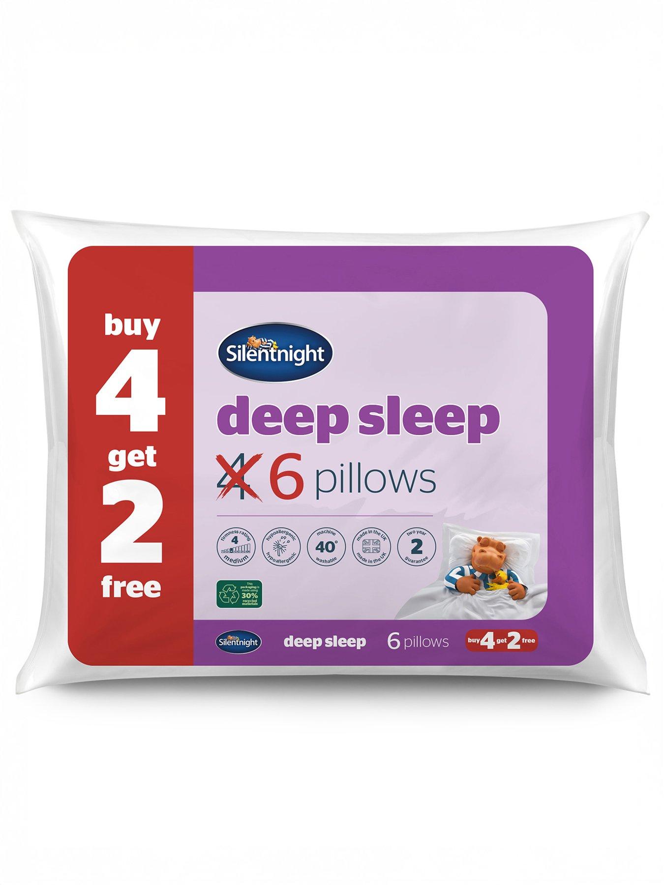 silentnight-deep-sleep-pillow-pack-set-of-4-plus-2-extra-free