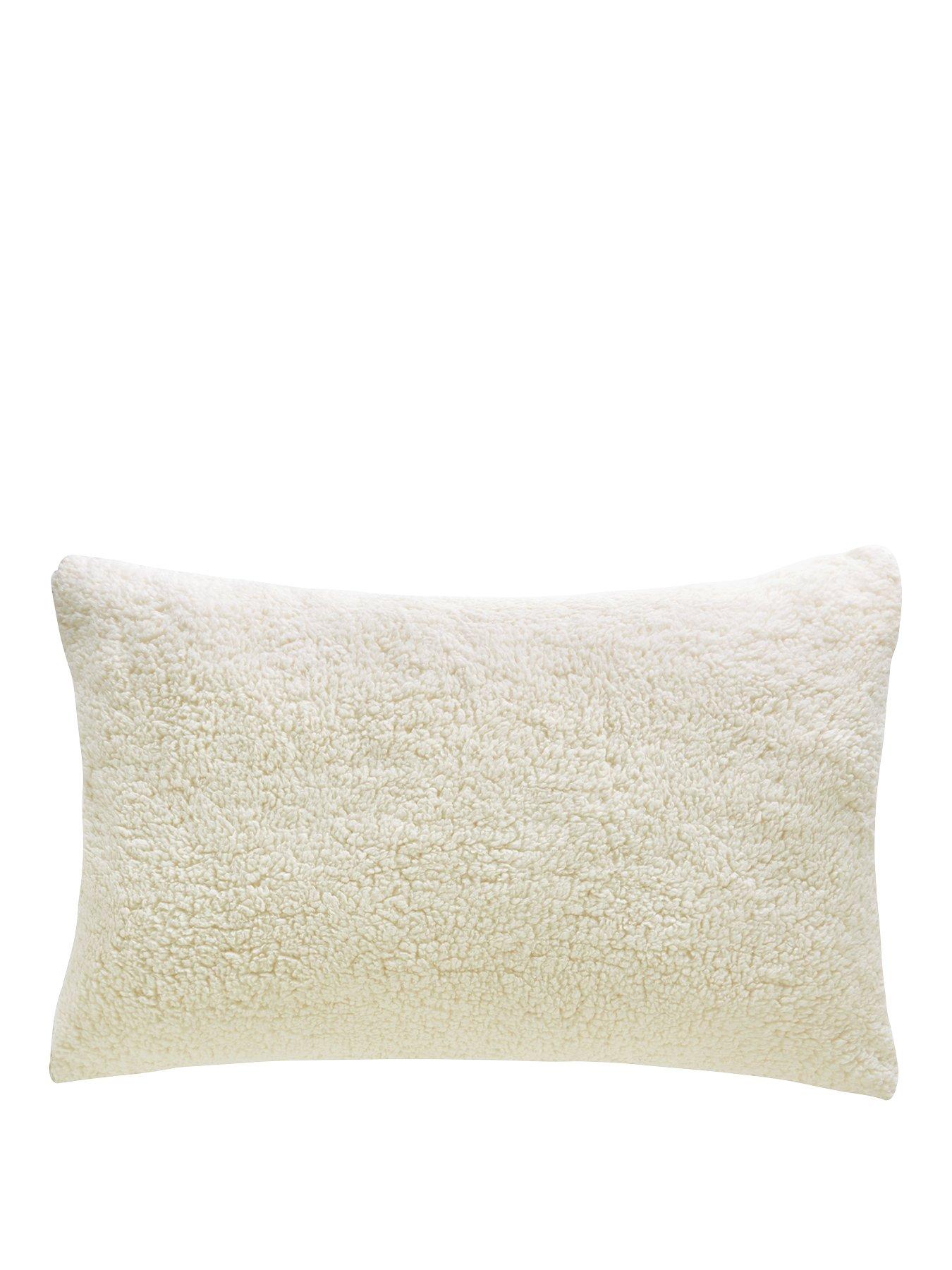 Image 2 of 4 of Very Home Super Soft Teddy Fleece Pillows (Pair)