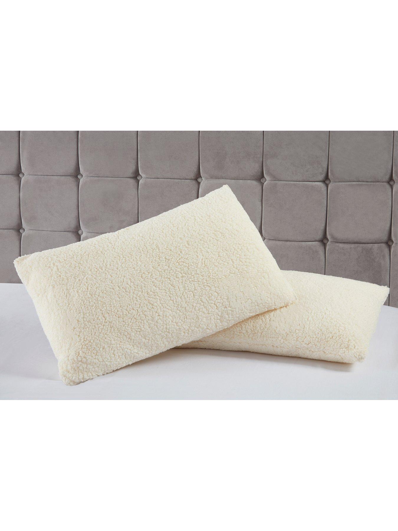 Image 4 of 4 of Very Home Super Soft Teddy Fleece Pillows (Pair)