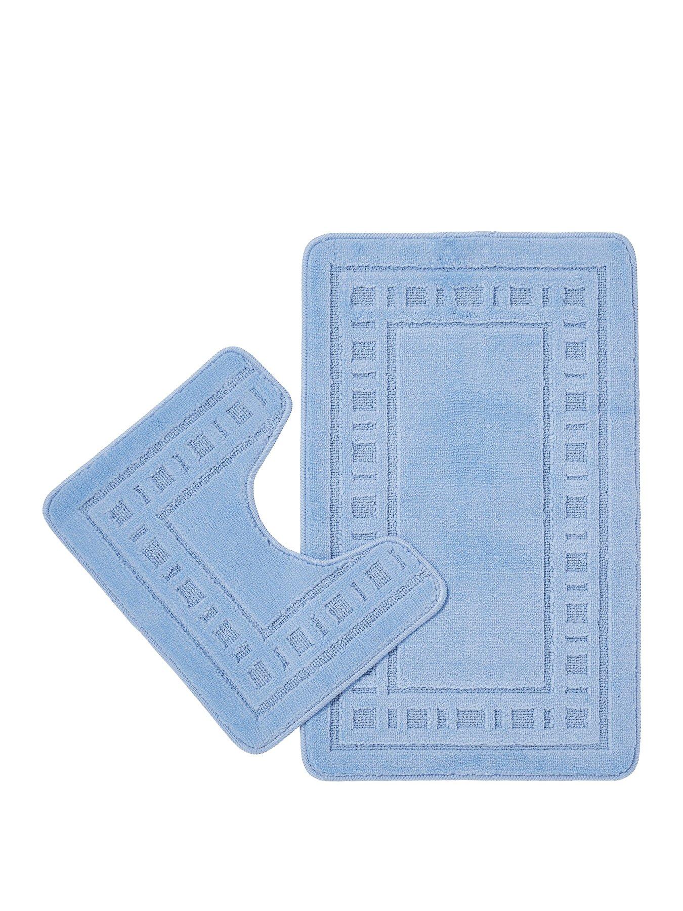 catherine-lansfield-armoni-bath-and-pedestal-mat-set