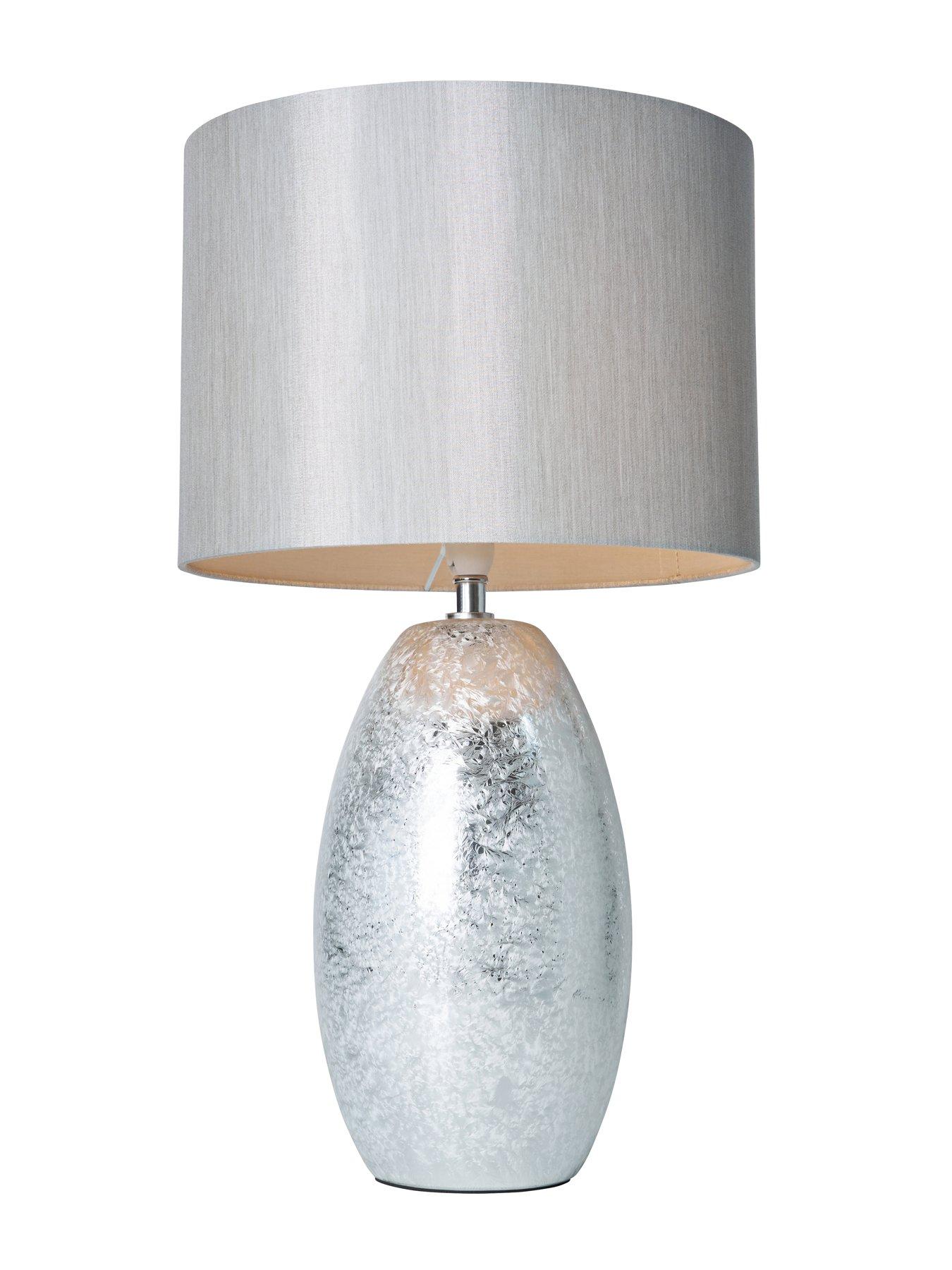 Image 3 of 5 of Very Home Camile Textured Ceramic Table Lamp