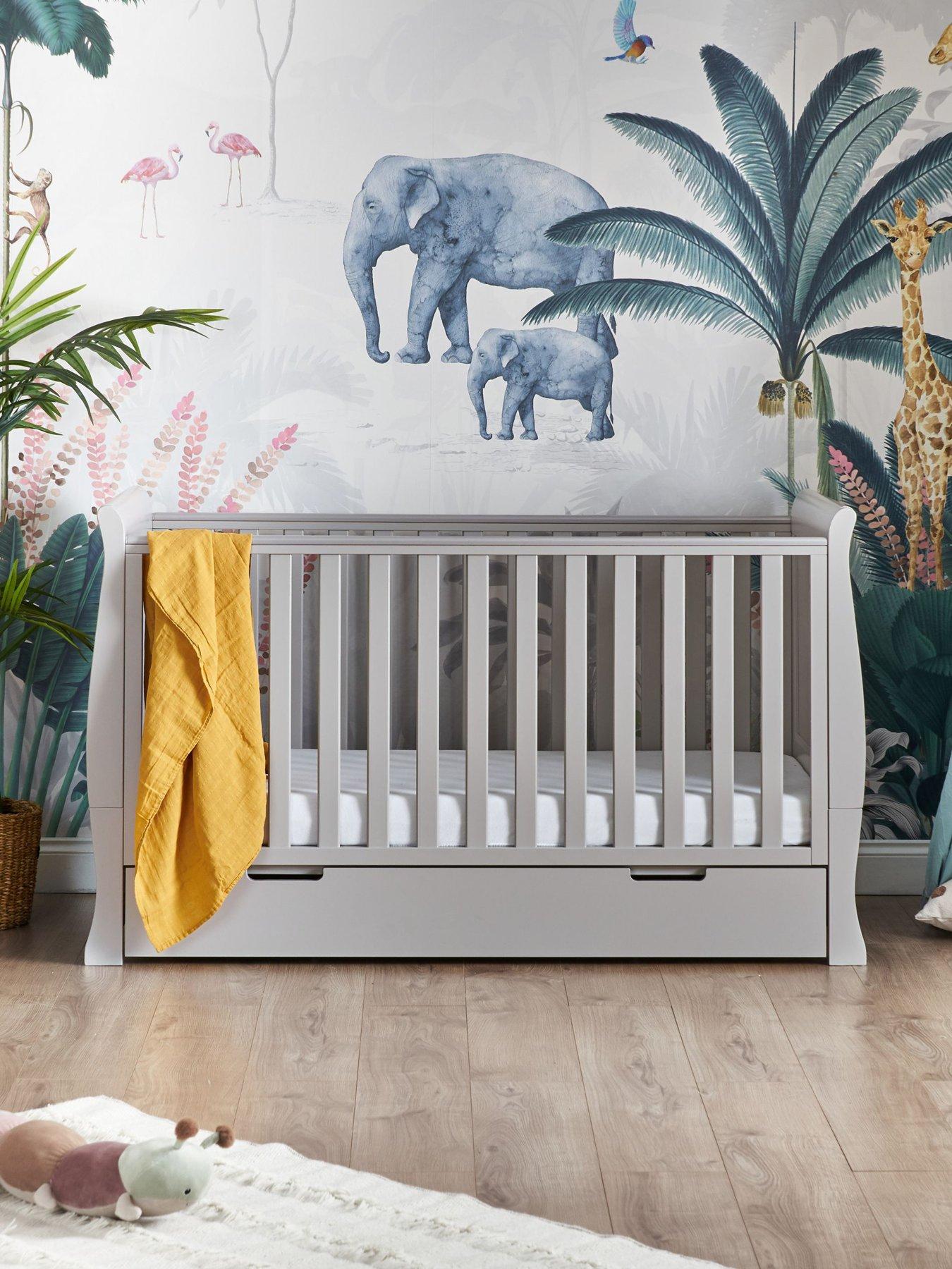 obaby-stamford-classic-sleigh-cot-bed