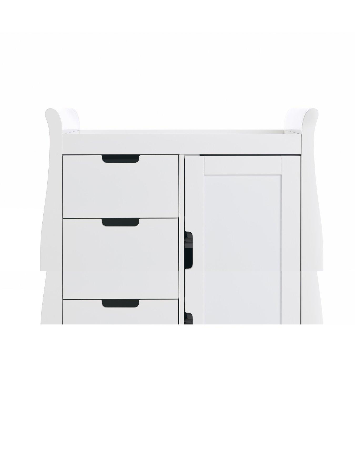 Image 6 of 7 of Obaby Stamford Classic Sleigh 3-Piece Nursery Furniture Set