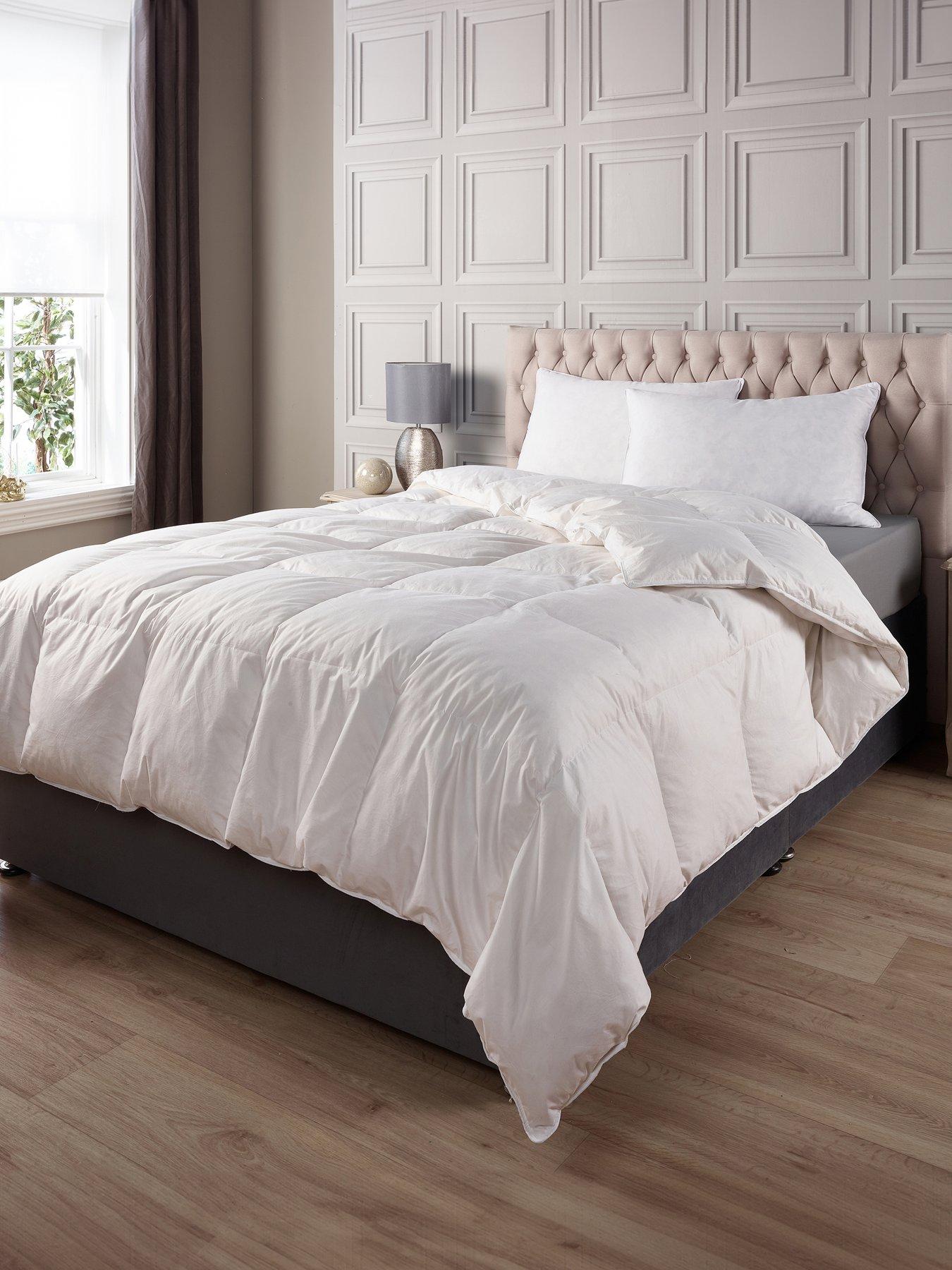 Very Home Luxury Anti Allergy Goose Feather & Down 10.5 Tog Duvet Ks