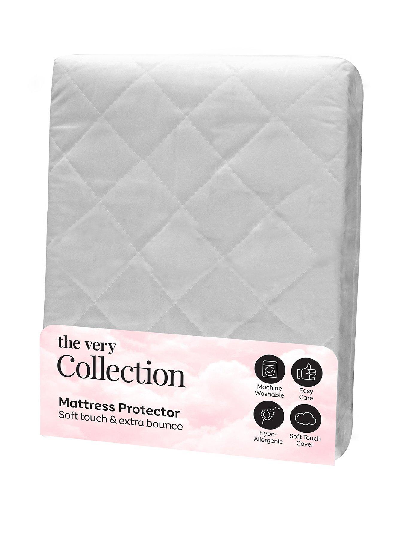 Image 2 of 3 of The Very Collection Soft Touch &amp; Extra Bounce Mattress Protector