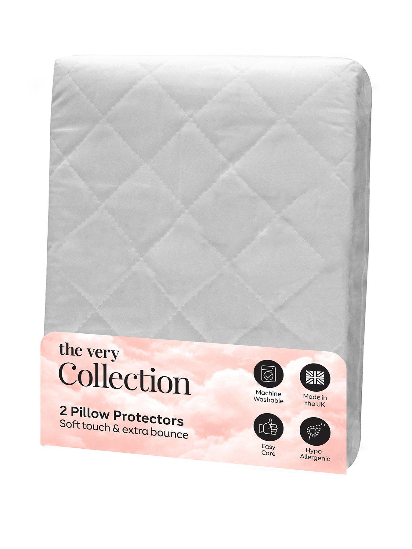 Image 2 of 3 of The Very Collection Soft Touch &amp; Extra Bounce Pillow Protector Pair