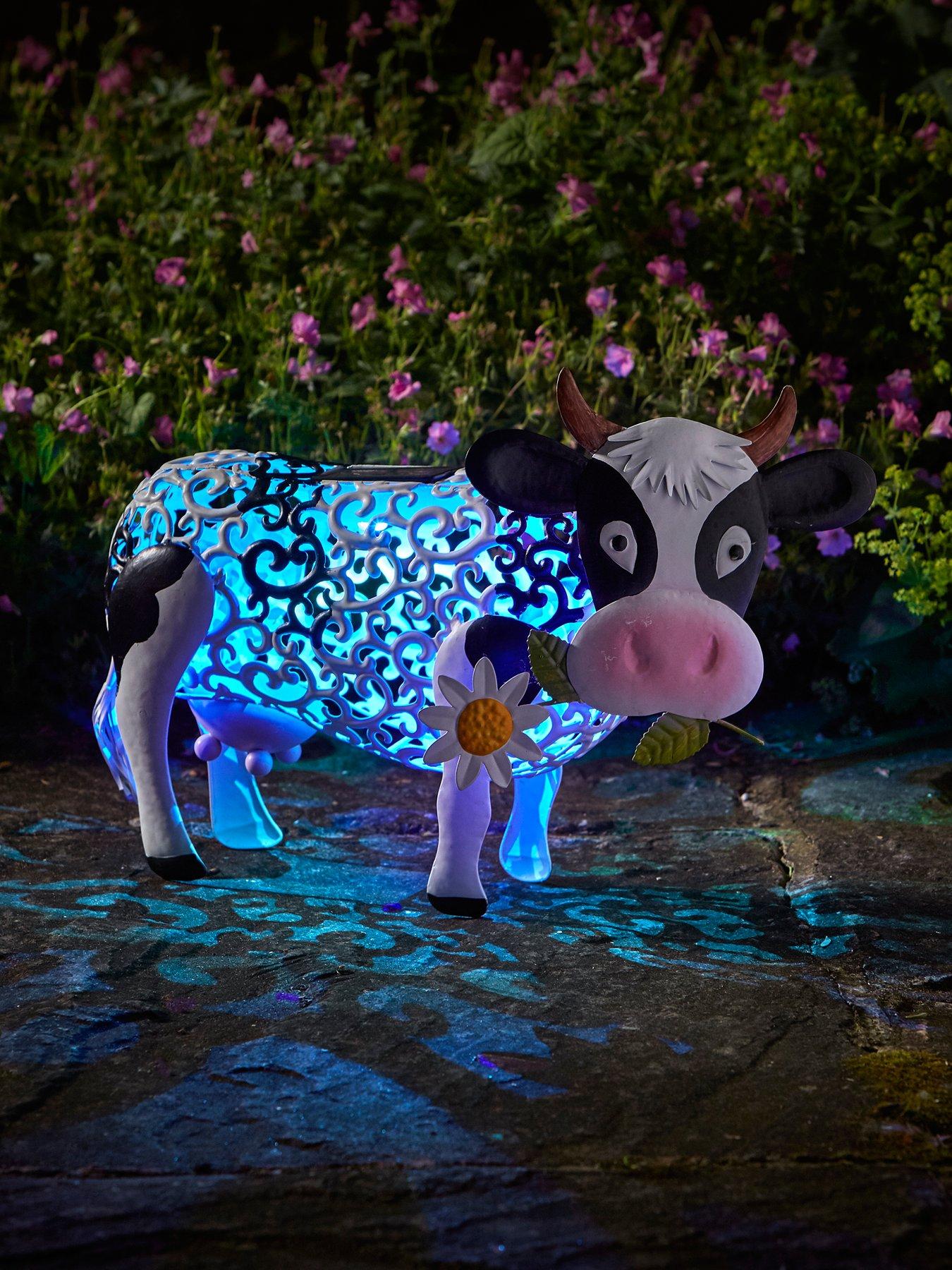 smart-solar-solar-silhouette-daisy-cow-garden-ornamentdetail