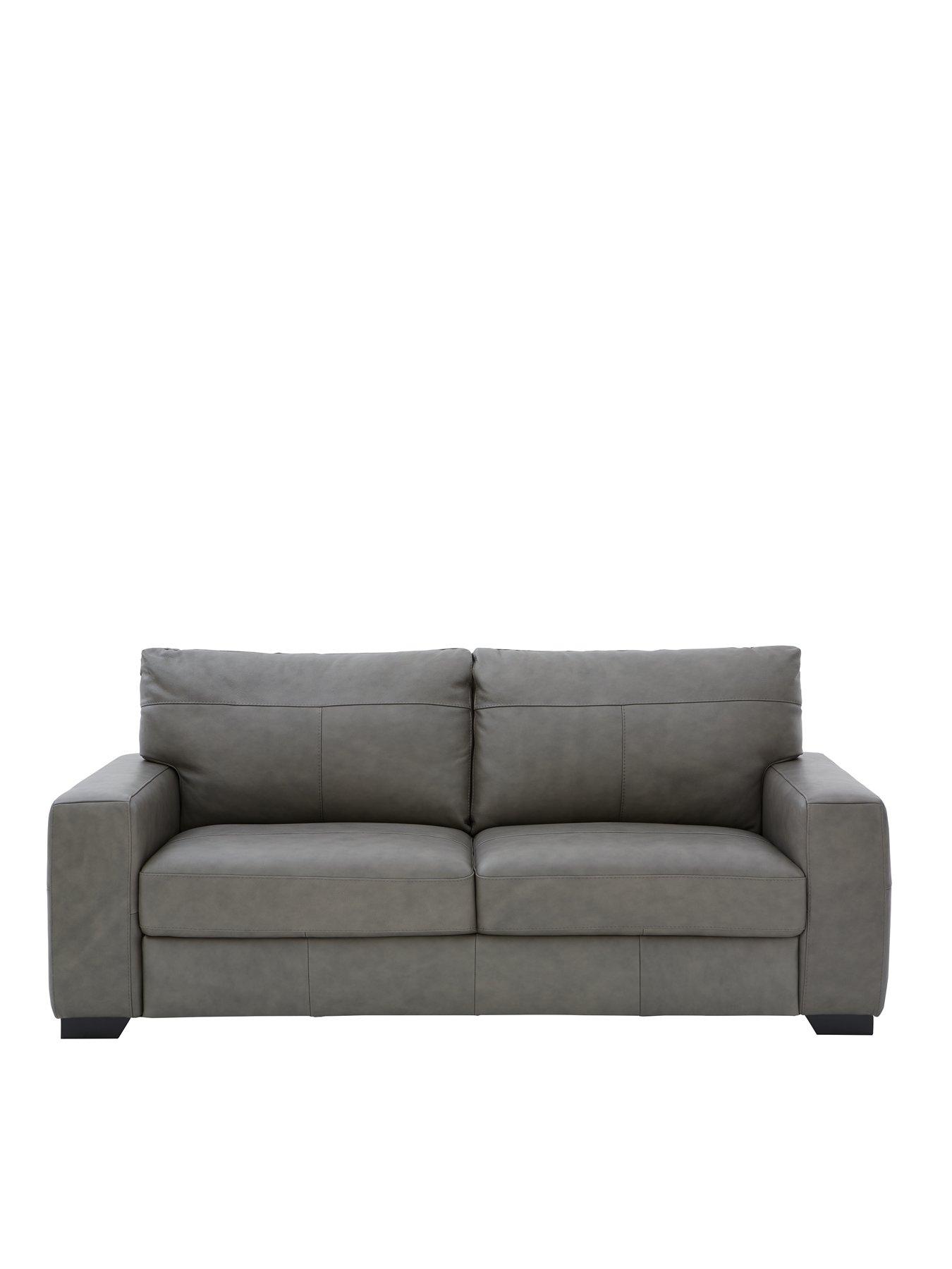 undefined Hampshire 3 Seater Premium Leather Sofa - FSC Certified
