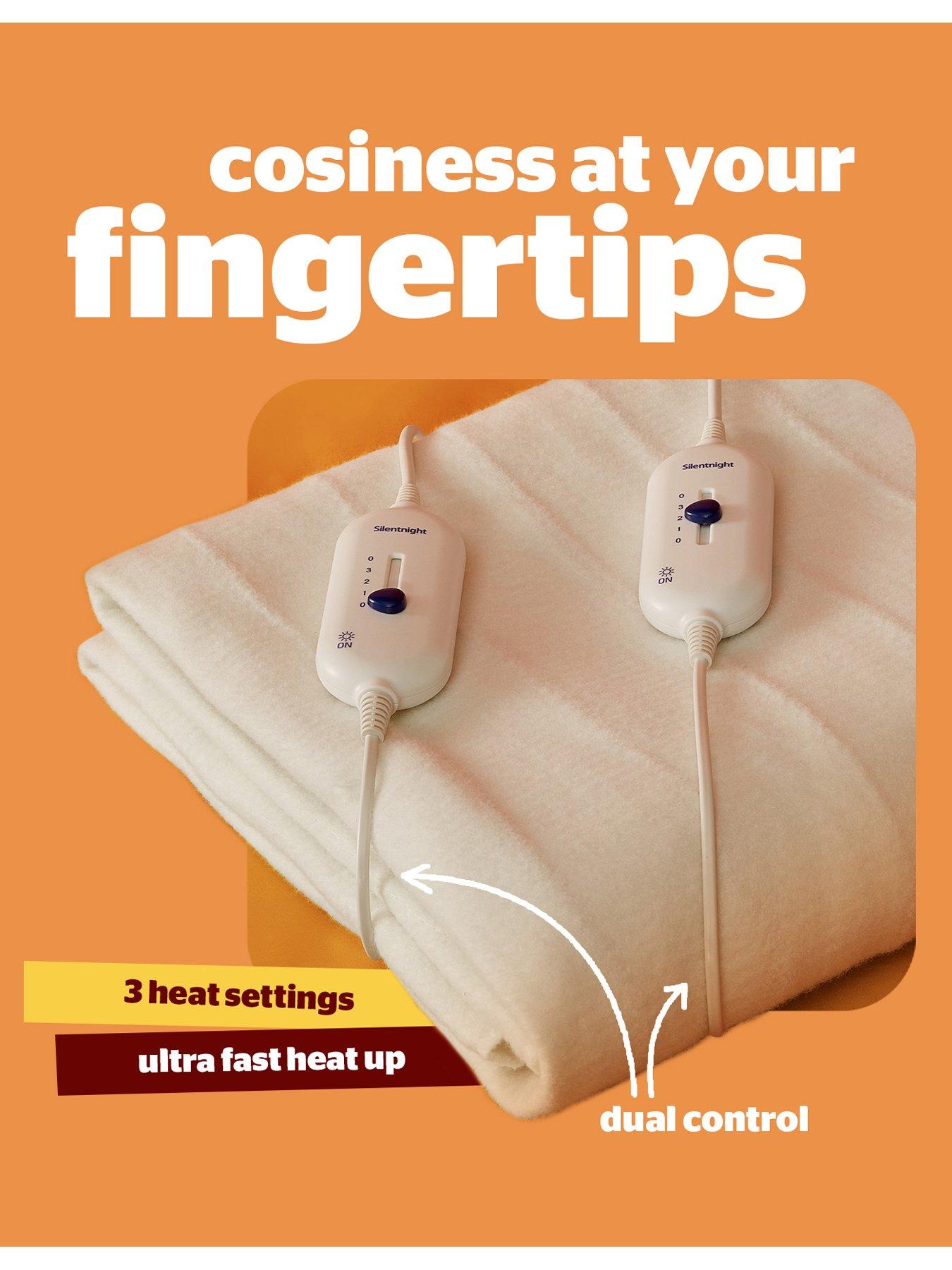 Image 4 of 7 of Silentnight Yours &amp; Mine Dual Controller Electric Blanket - 3 Heat Settings