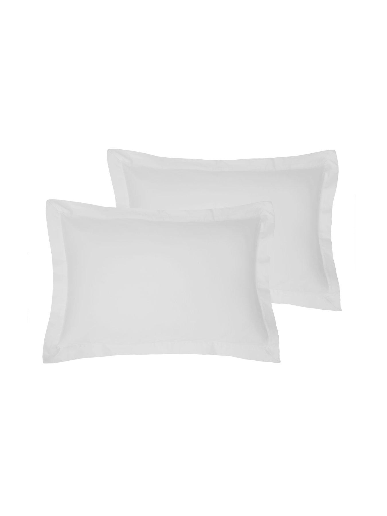 Image 1 of 3 of The Very Collection Luxury Soft Touch 600 Thread Count 100% Cotton Sateen Oxford Pillowcases (Pair)