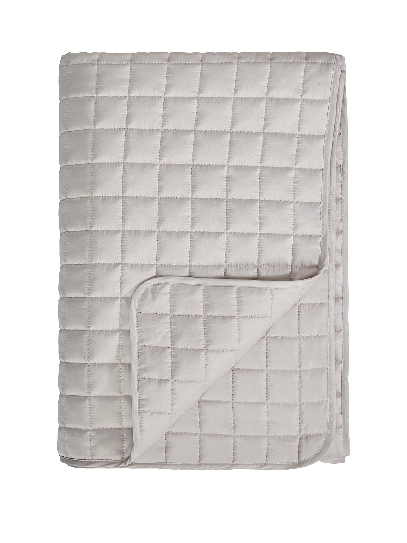 Image 1 of 3 of Very Home Luxury Quilted Bedspread Throw - Champagne