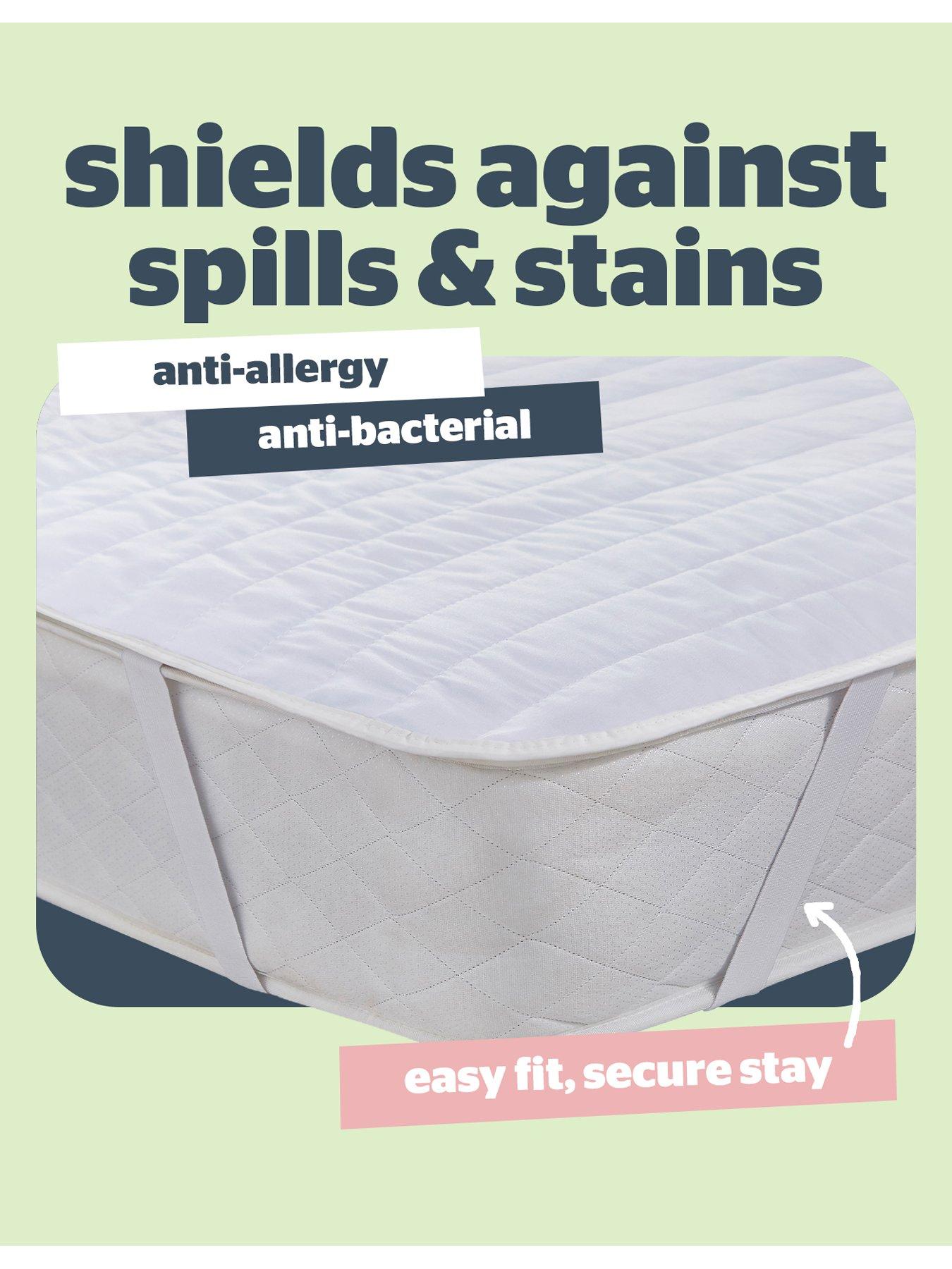 Image 3 of 7 of Silentnight Anti Allergy, Anti Bacterial Mattress Protector