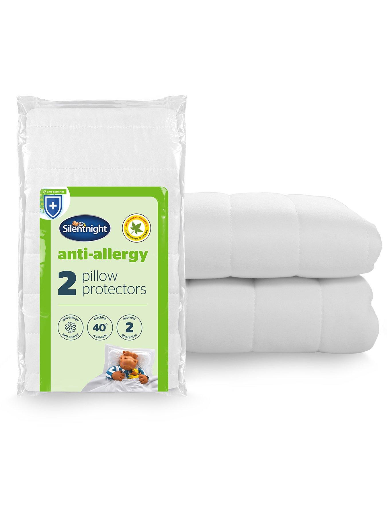 Image 1 of 7 of Silentnight Anti&nbsp;Allergy, Anti Bacterial Pillow Protectors (Pair)