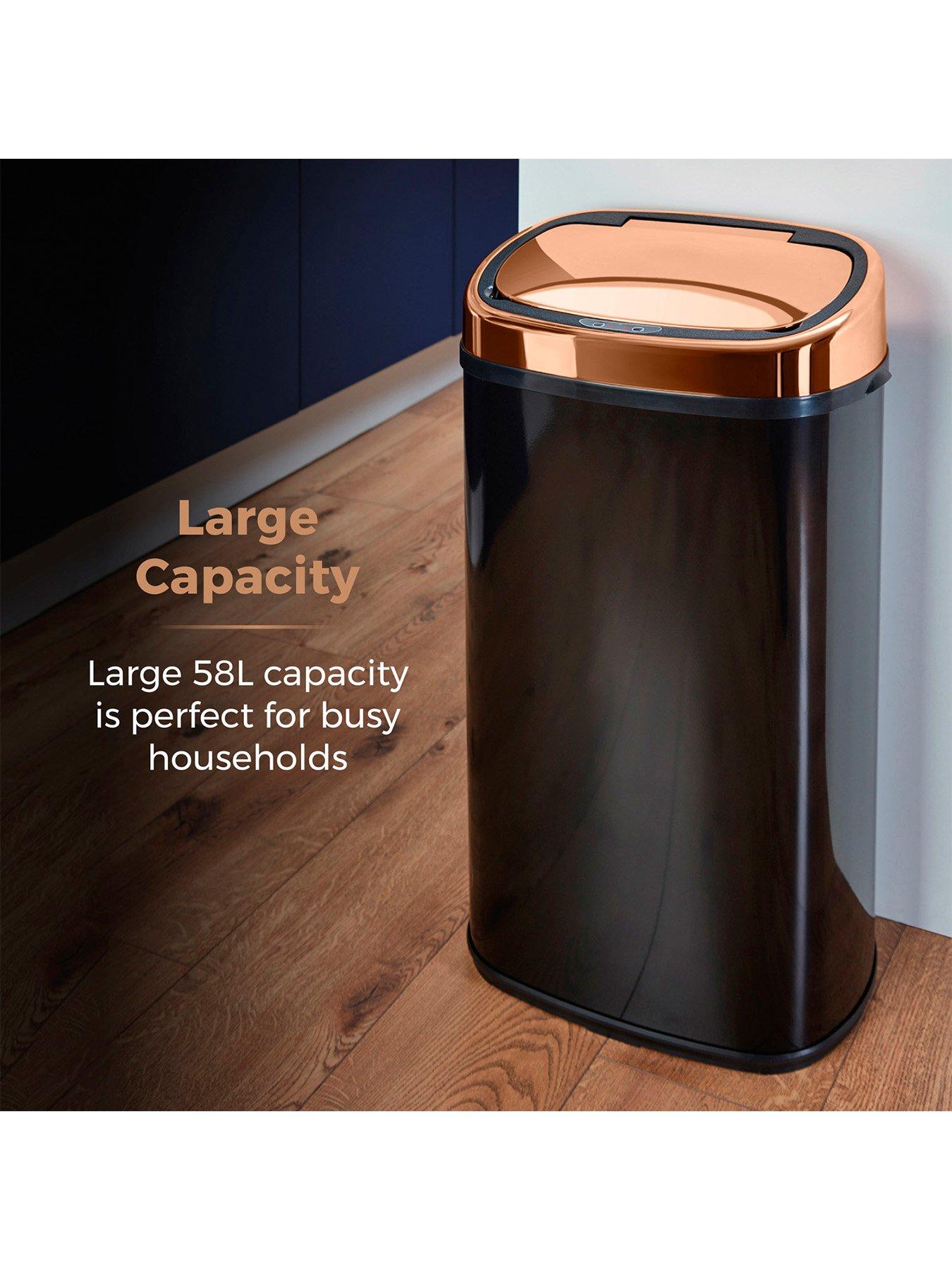 Image 3 of 6 of Tower Linear 58-Litre Square Sensor Bin