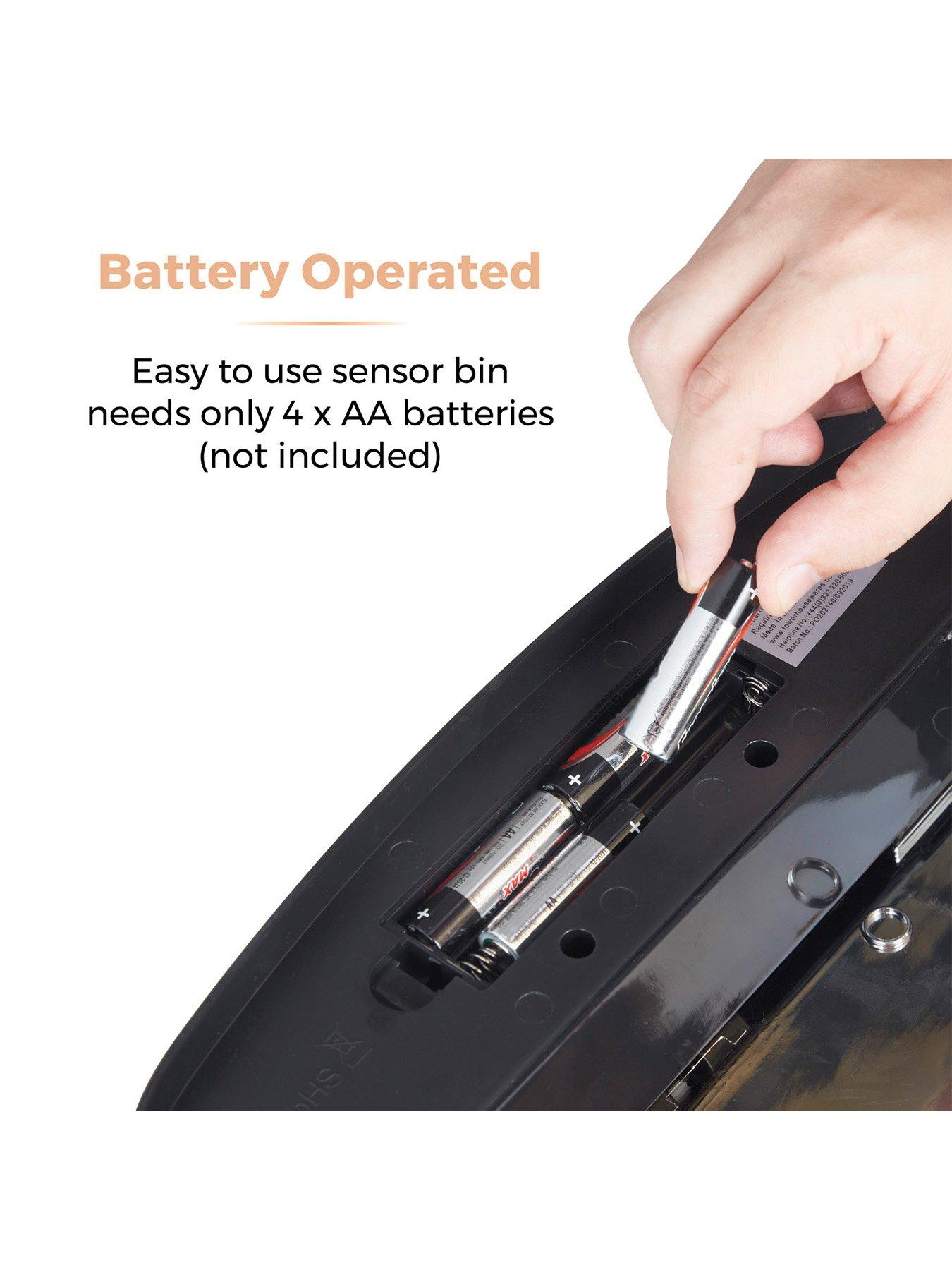 Image 6 of 6 of Tower Linear 58-Litre Square Sensor Bin