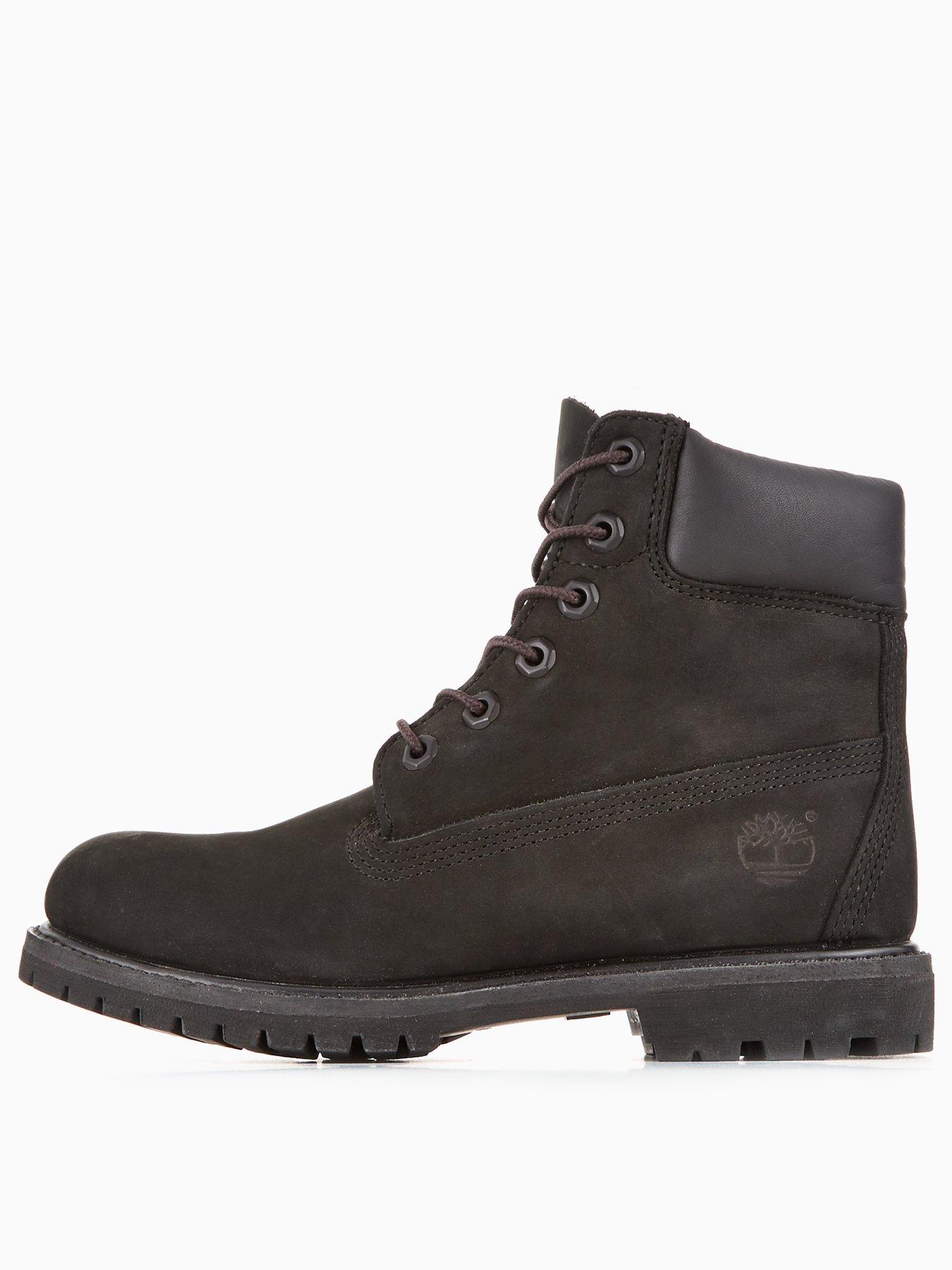 Image 3 of 5 of Timberland Timberland Premium 6 In Lace Waterproof Boot - Black