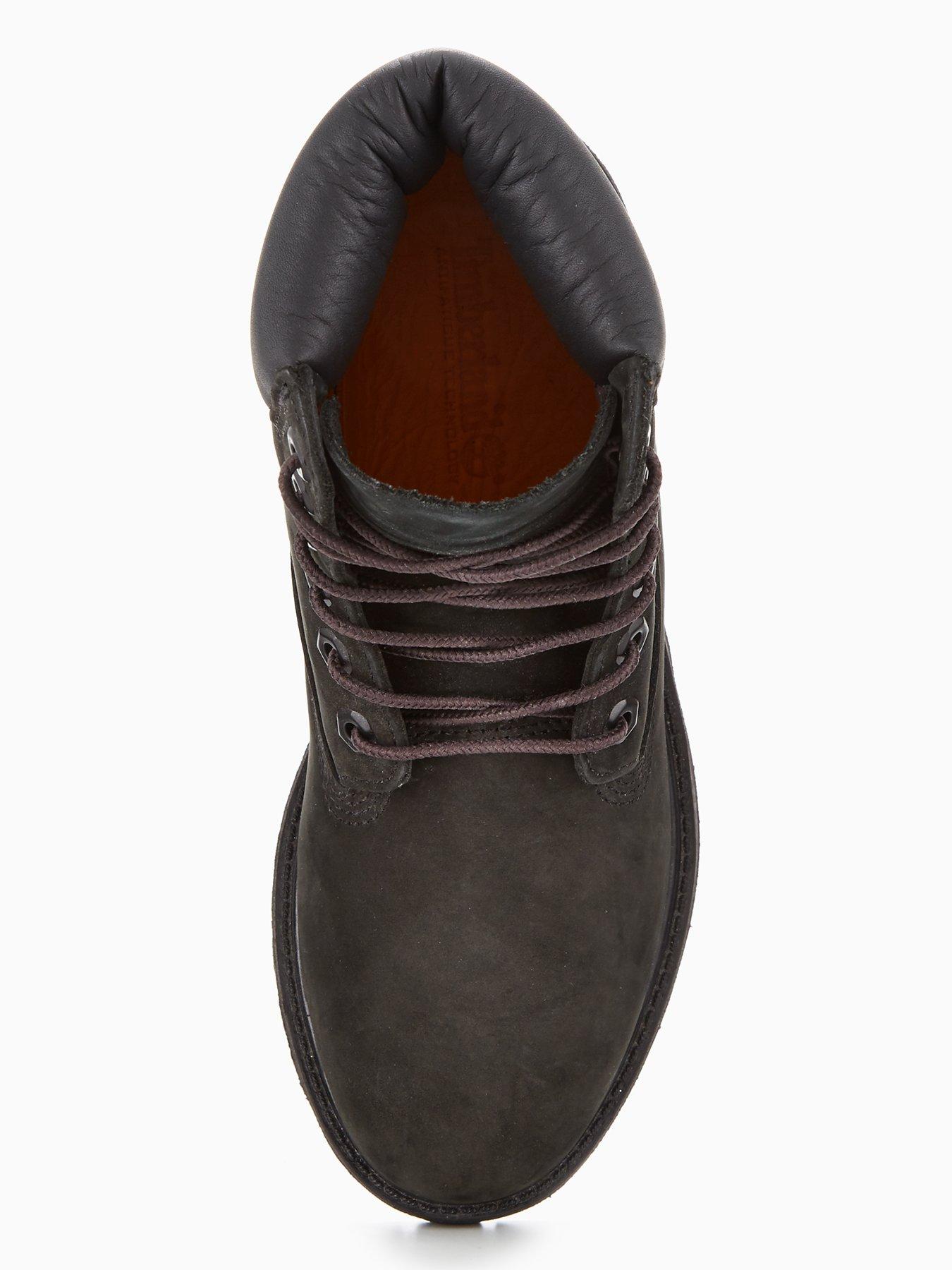 Image 4 of 5 of Timberland Timberland Premium 6 In Lace Waterproof Boot - Black