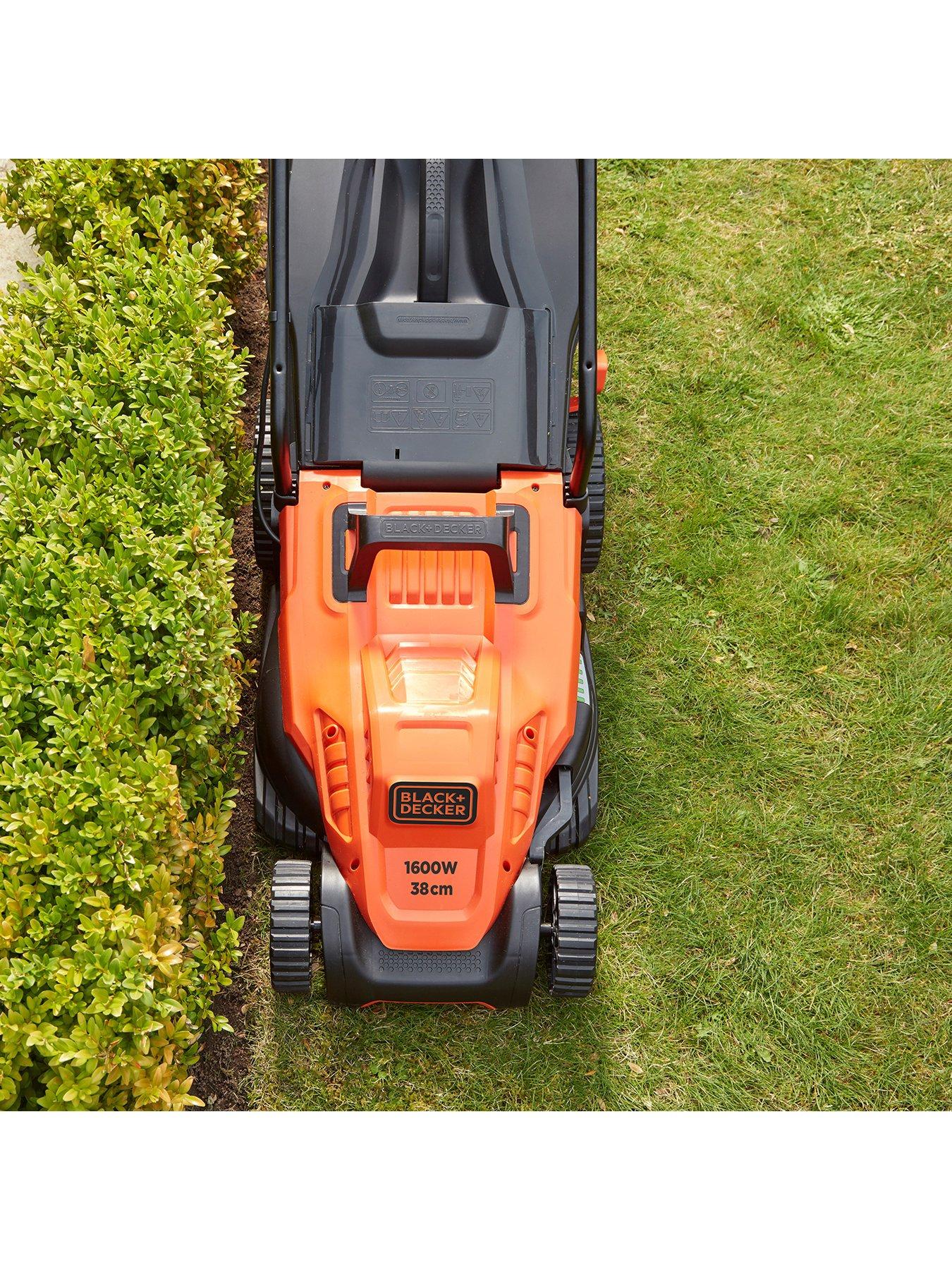 Image 6 of 6 of Black & Decker 1600-watt&nbsp;38cm Lawnmower with Bike Handle Controls