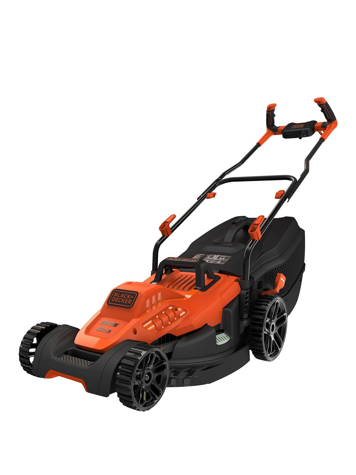 Image 1 of 6 of Black & Decker 1800-watt, 42cm Cut Electric Lawnmower