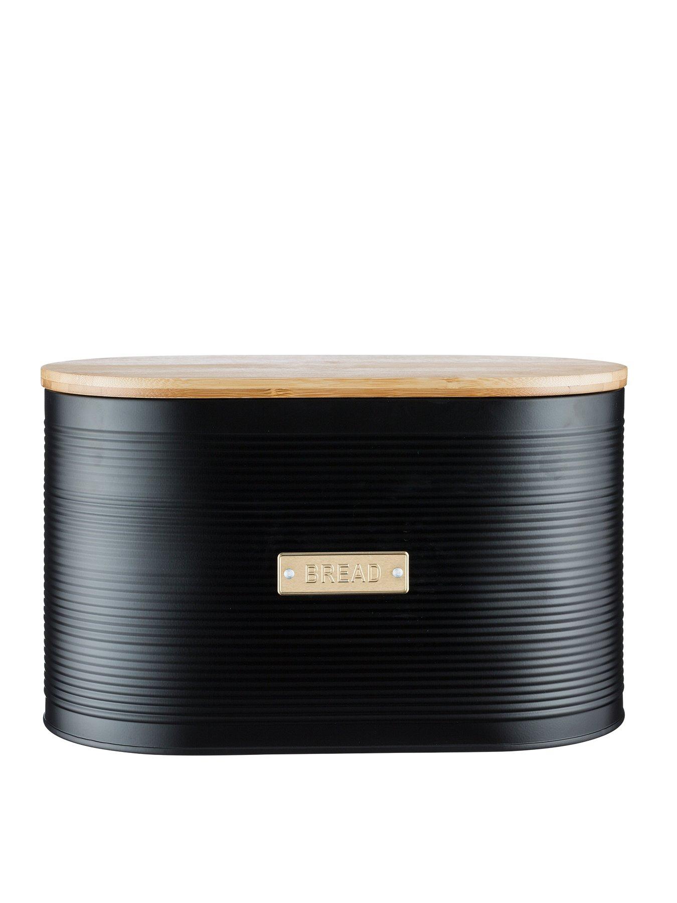 Image 1 of 4 of Typhoon Otto Black Bread Bin
