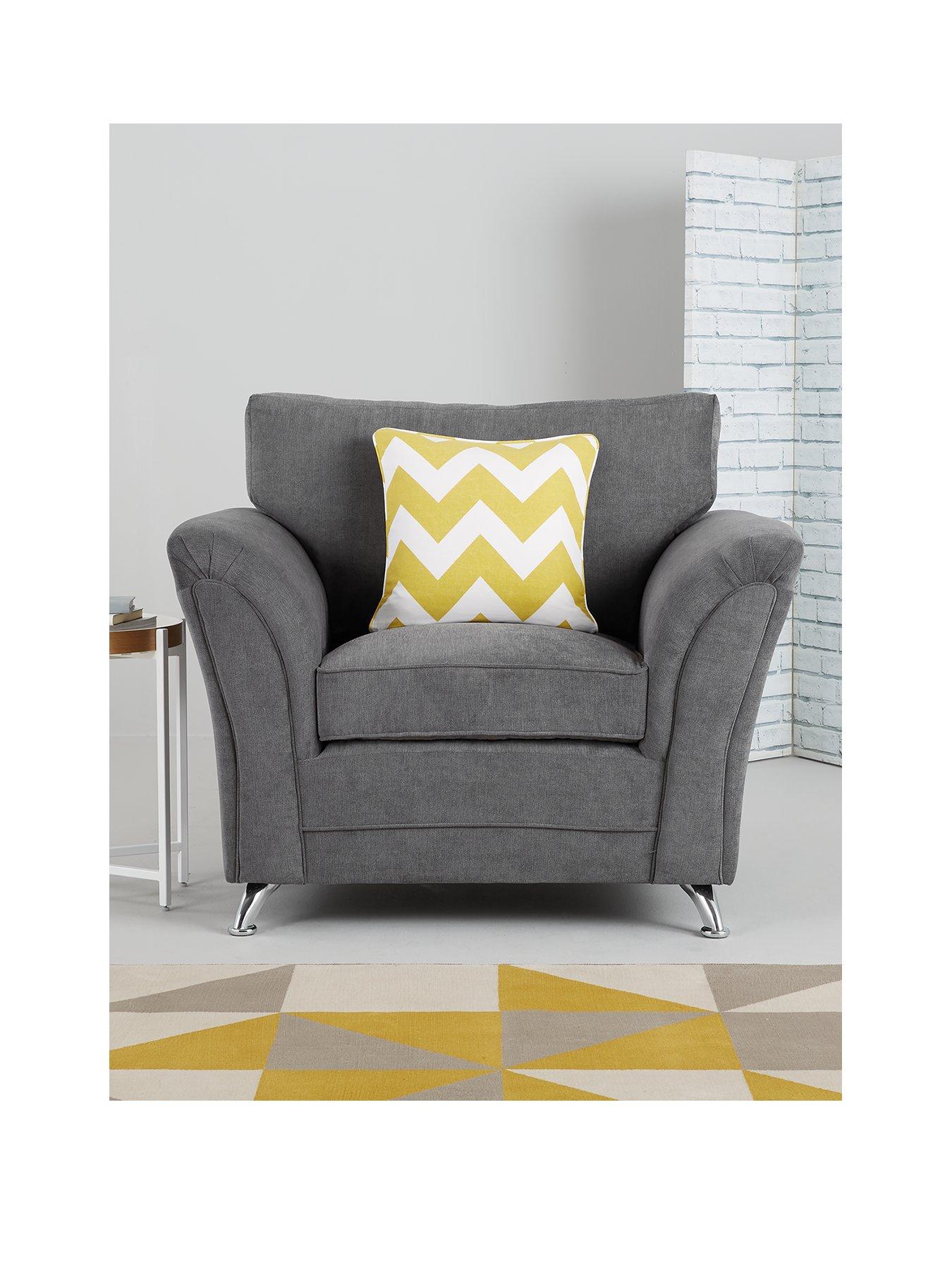 Image 1 of 6 of Very Home Dury Fabric Armchair&nbsp;- FSC&reg; Certified